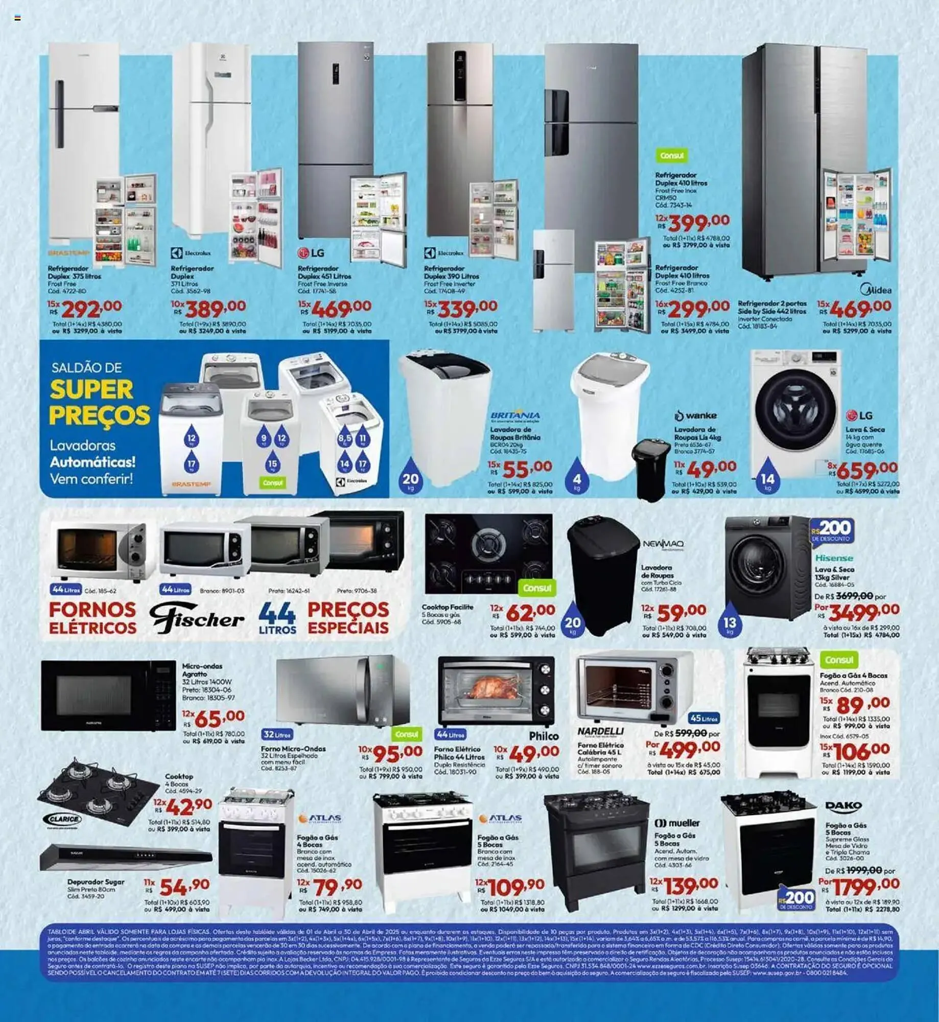 Encarte de Catálogo Lojas Becker 1 de abril até 1 de maio 2025 - Pagina 3