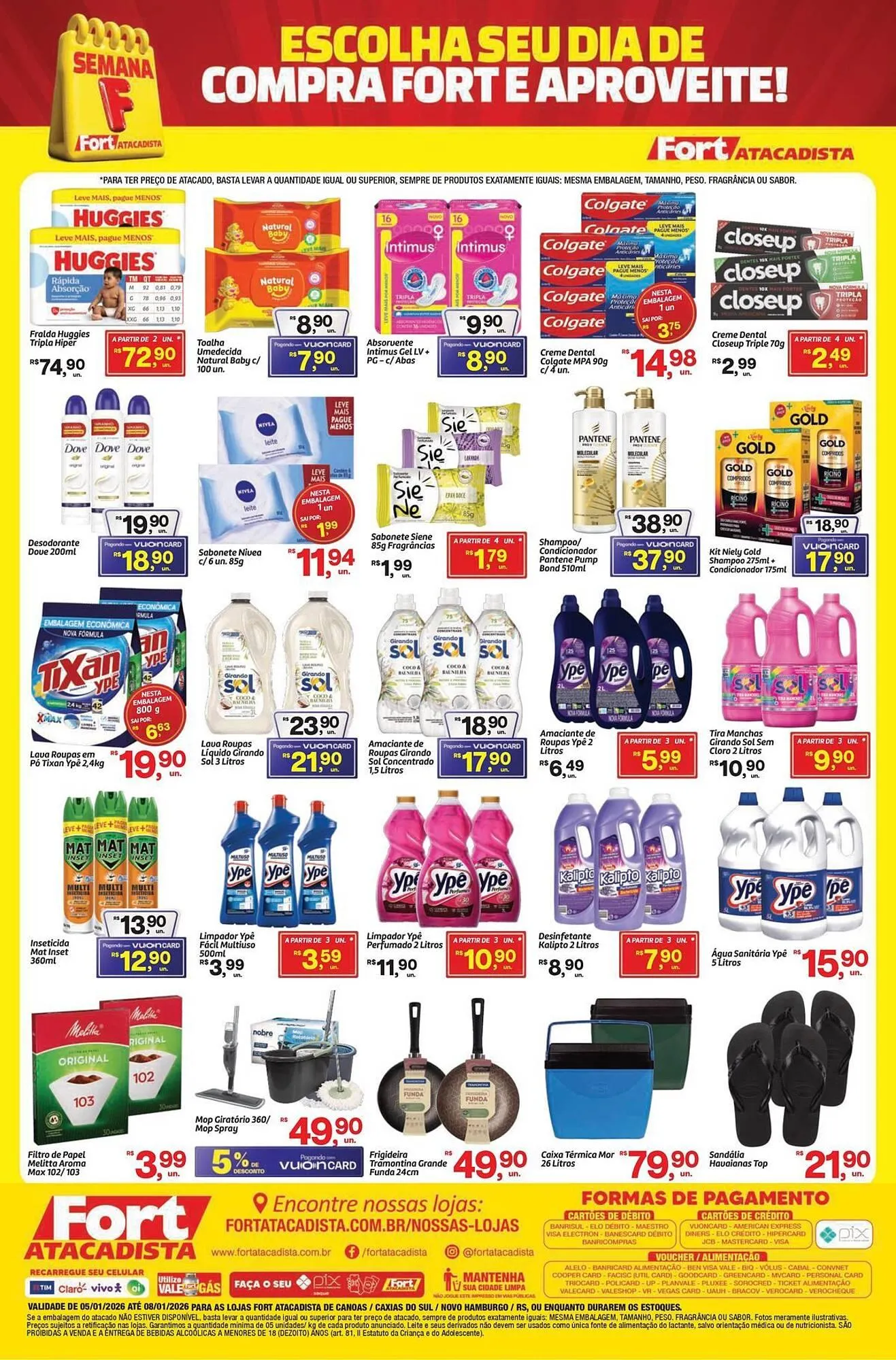 Encarte de Tabloide Fort Atacadista 5 de janeiro até 8 de janeiro 2026 - Pagina 4