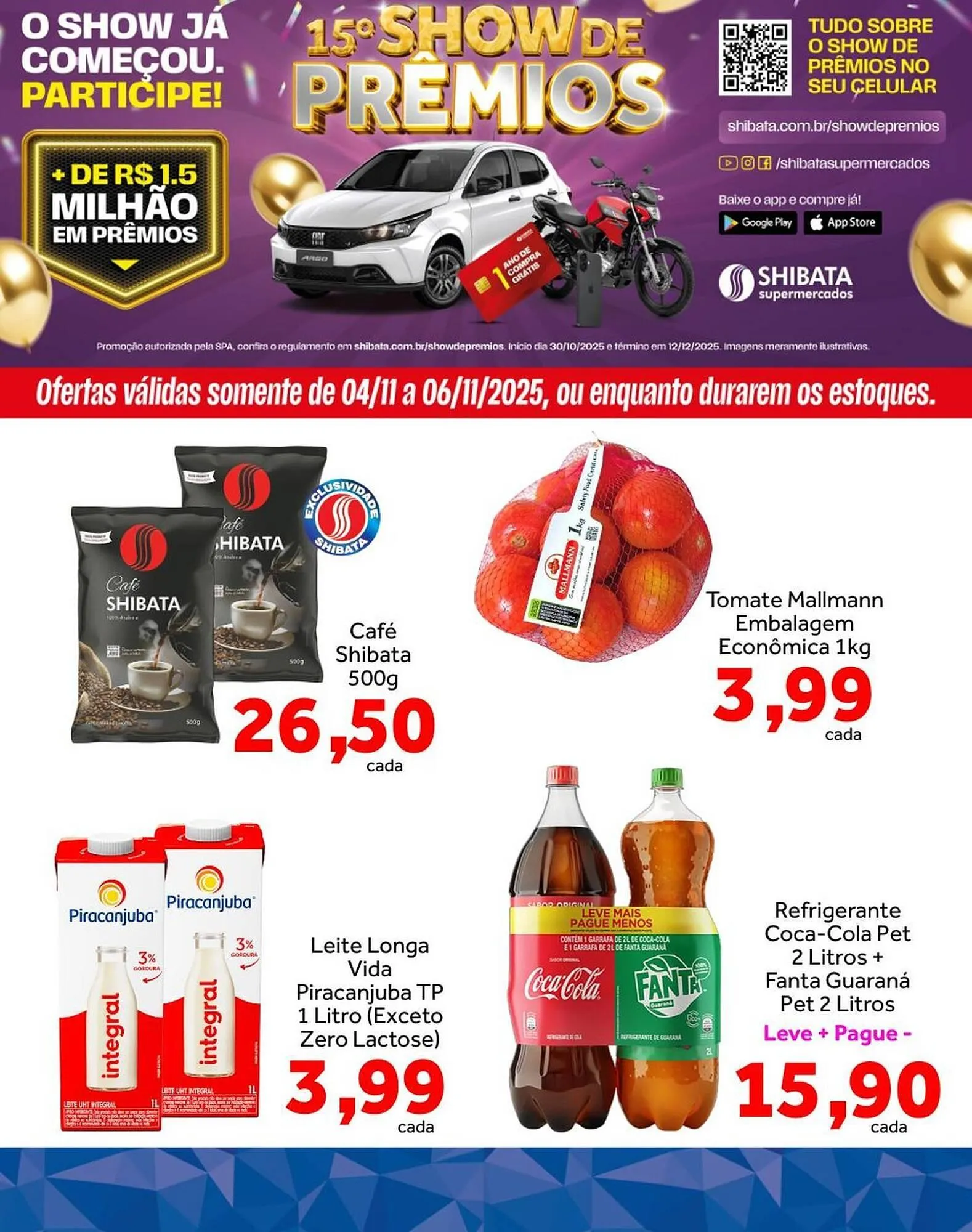 Encarte de Folheto Shibata Supermercados 4 de novembro até 6 de novembro 2025 - Pagina 2