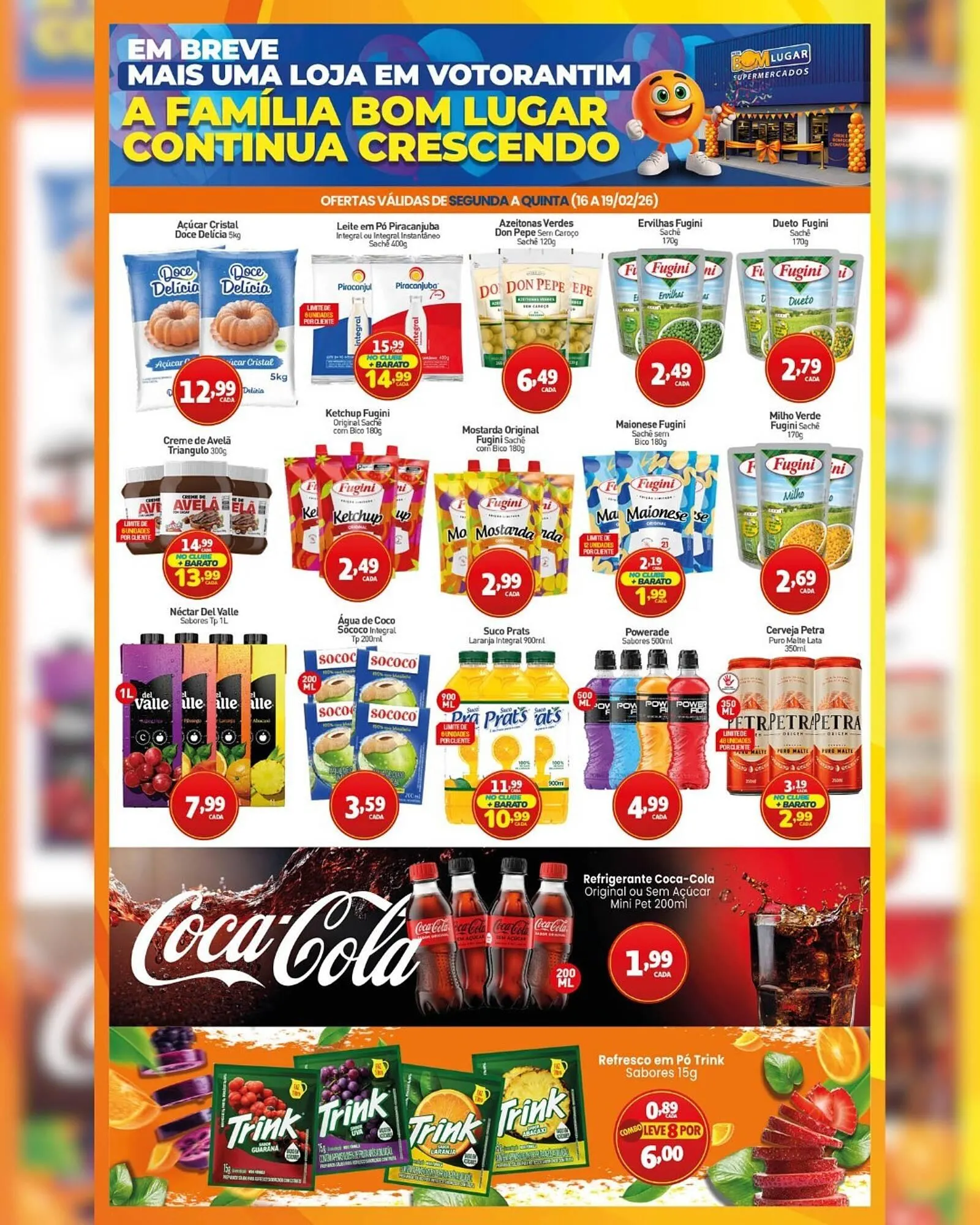 Encarte de Folheto Rede Bom Lugar 16 de fevereiro até 19 de fevereiro 2026 - Pagina 3