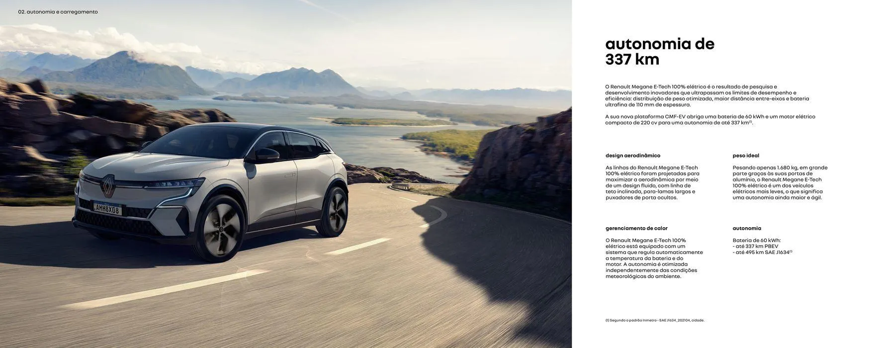 Encarte de Renault Megane E-Tech 100% Elétrico 2 de abril até 31 de dezembro 2024 - Pagina 6
