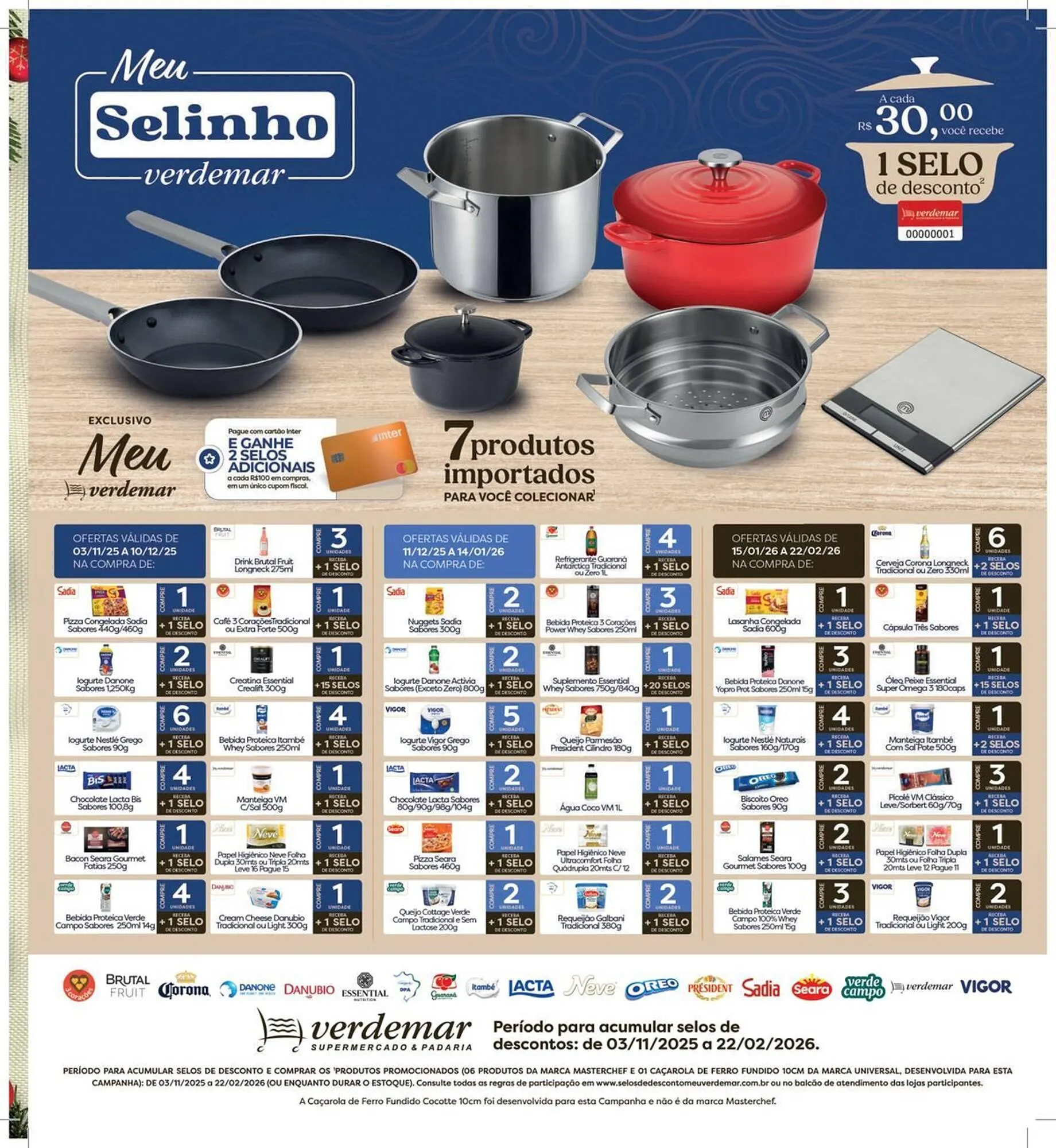 Encarte de Catálogo Verdemar Supermercado 3 de dezembro até 3 de janeiro 2026 - Pagina 25