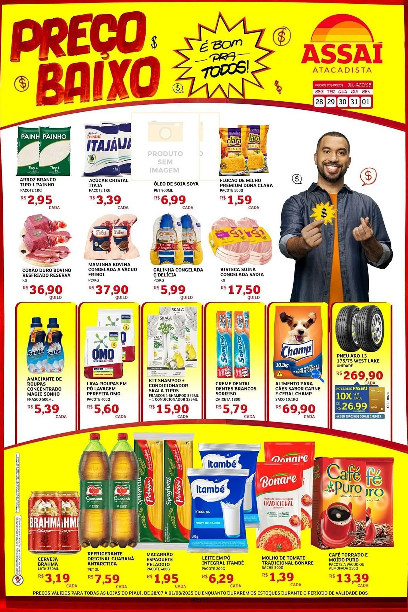 Encarte de Catálogo Assaí Atacadista 28 de julho até 1 de agosto 2025 - Pagina 1