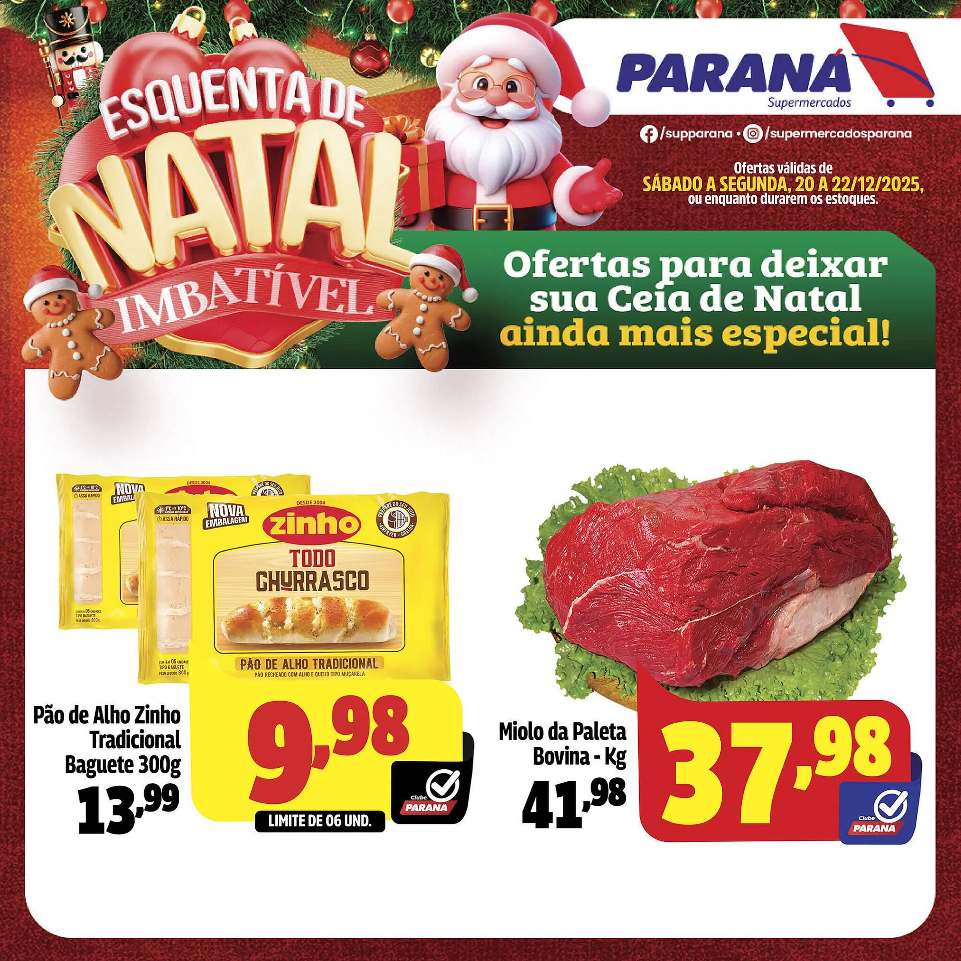 Encarte de Folheto Supermercado Paraná 20 de dezembro até 22 de dezembro 2025 - Pagina 2