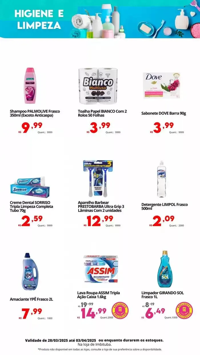 Encarte de Encarte Semanal - F01 (28/03 a 03/04). 28 de março até 3 de abril 2025 - Pagina 9