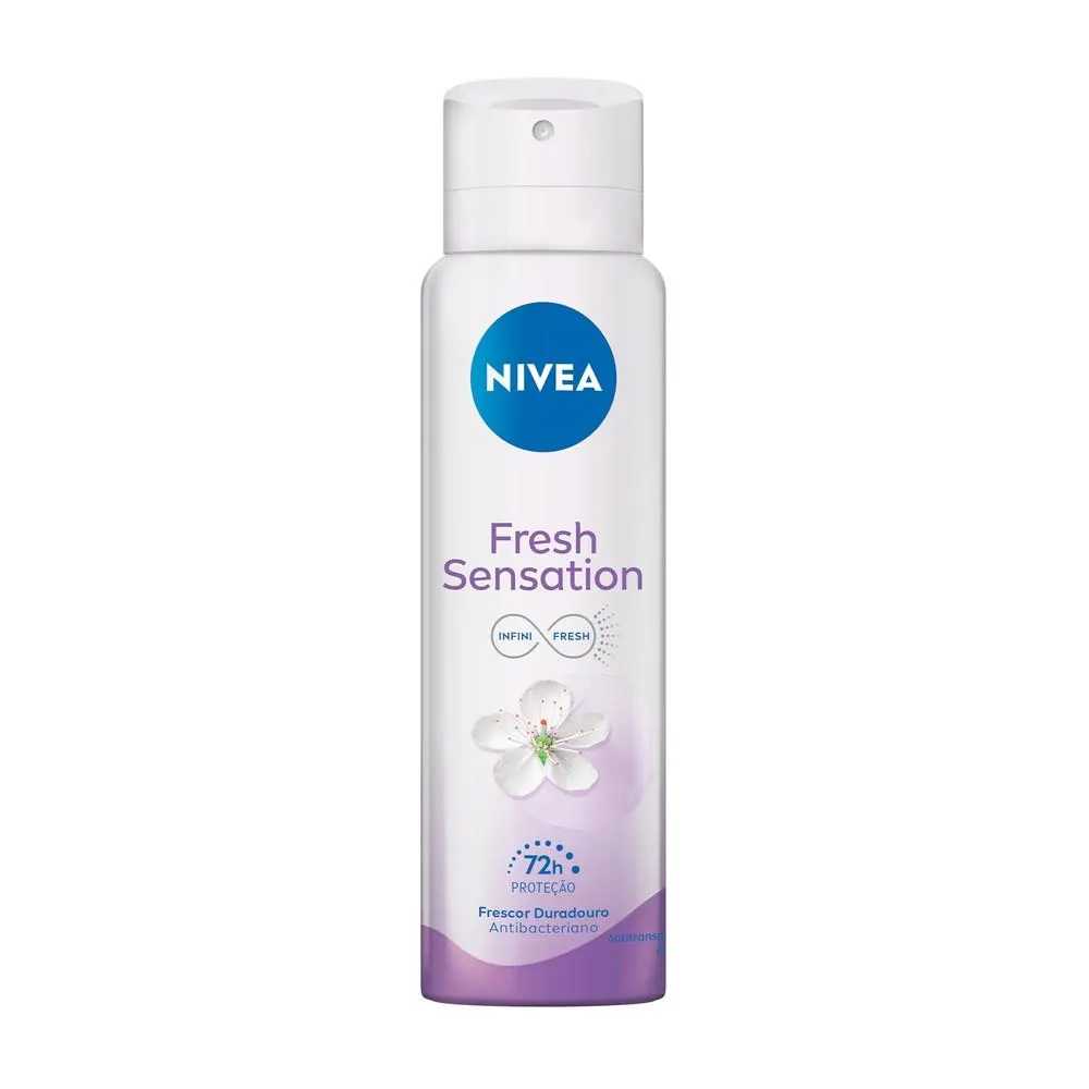 Desodorante Antitranspirante Nivea Aerossol Fresh Sensation 150ml