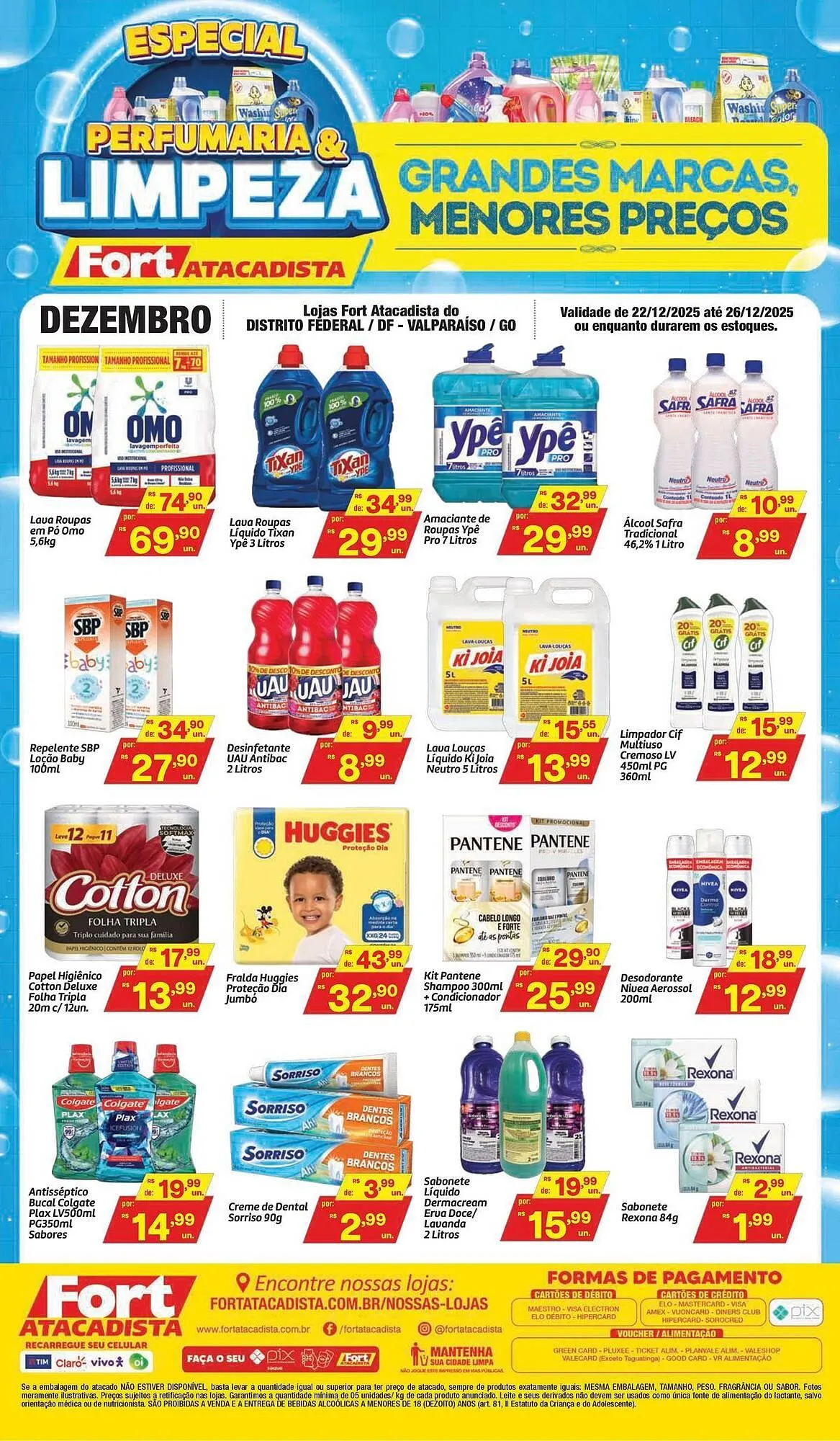 Encarte de Tabloide Fort Atacadista 22 de dezembro até 26 de dezembro 2025 - Pagina 1