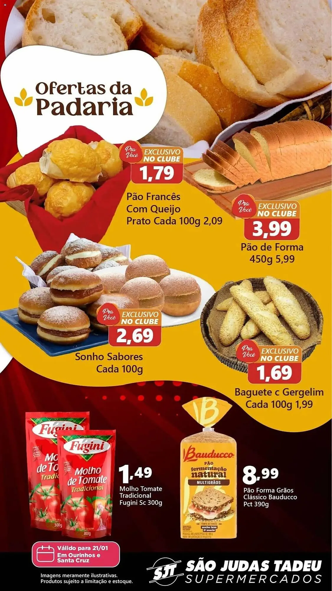 Encarte de Folheto São Judas Tadeu 21 de janeiro até 21 de janeiro 2026 - Pagina 1