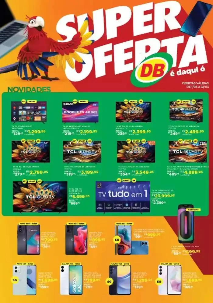 Encarte de Super Ofertas 11 de março até 31 de março 2025 - Pagina 1