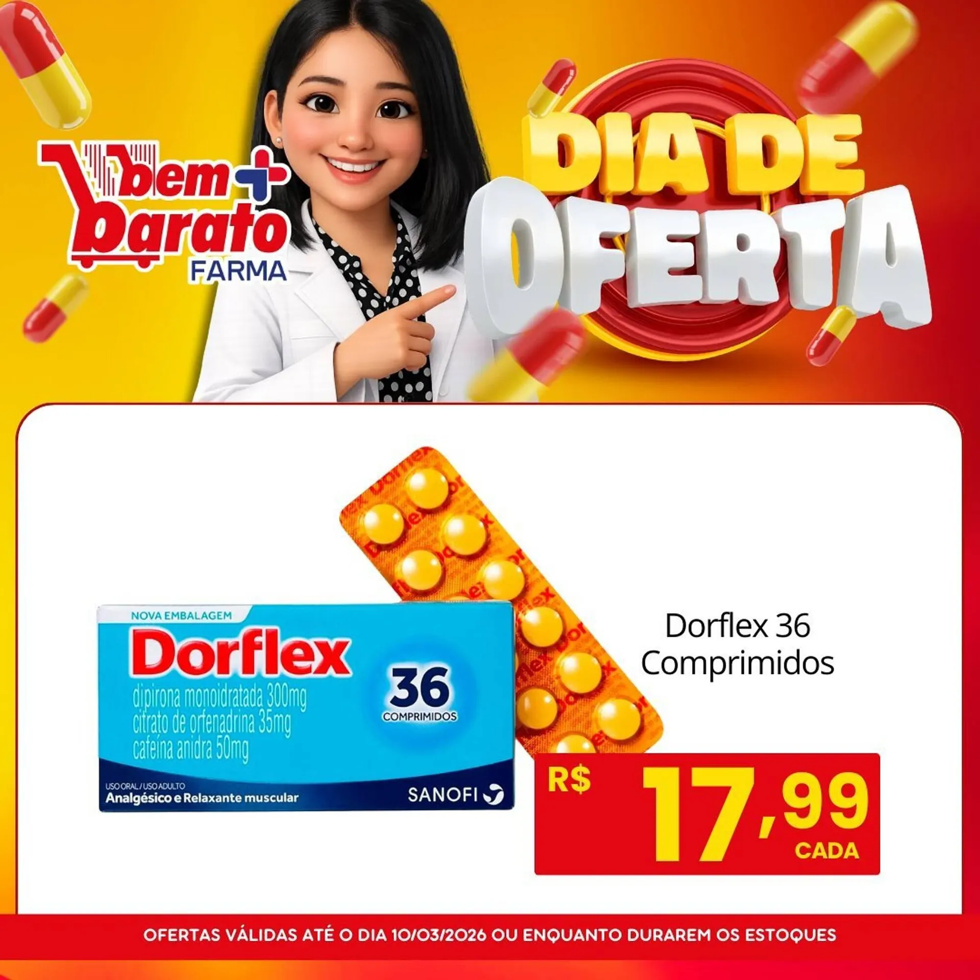 Encarte de Catálogo Supermercado Bem Barato 10 de março até 10 de março 2026 - Pagina 2