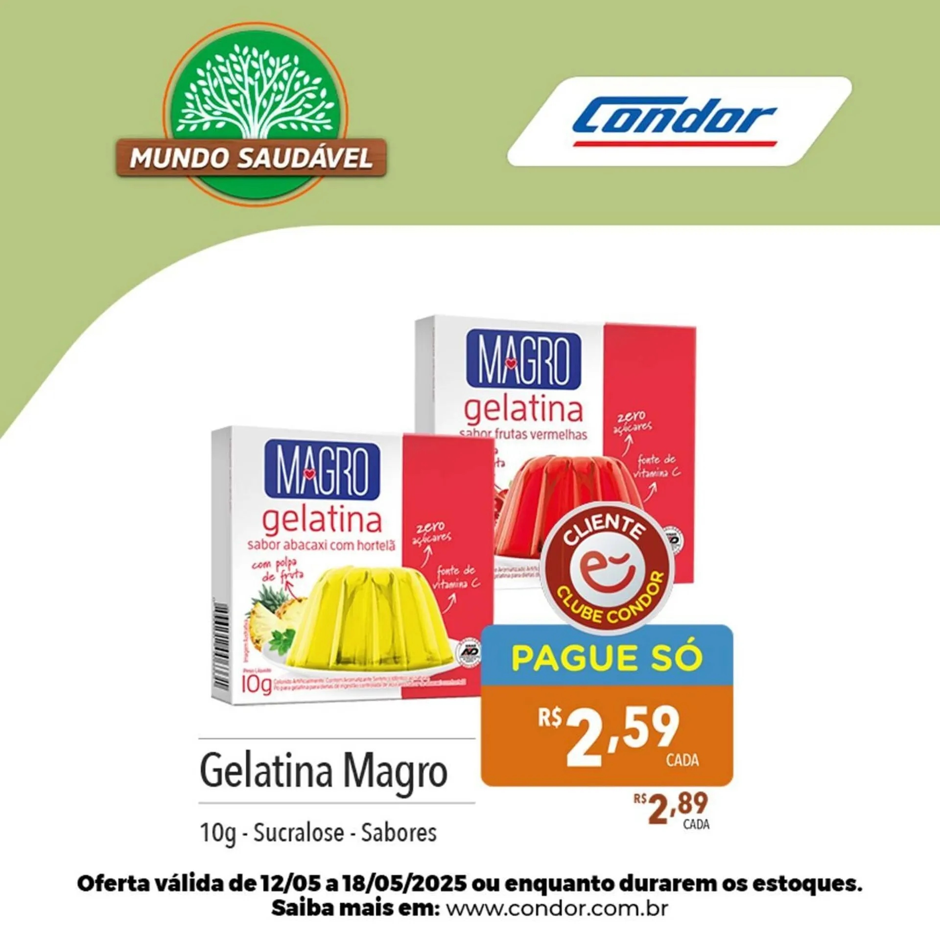 Encarte de Catálogo Supermercados Condor 13 de maio até 18 de maio 2025 - Pagina 8
