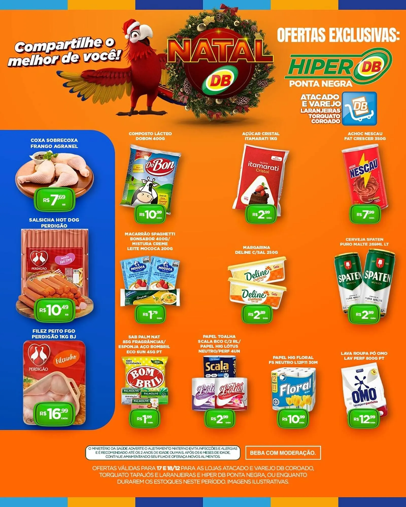 Encarte de Catálogo DB Supermercados 17 de dezembro até 18 de dezembro 2025 - Pagina 2