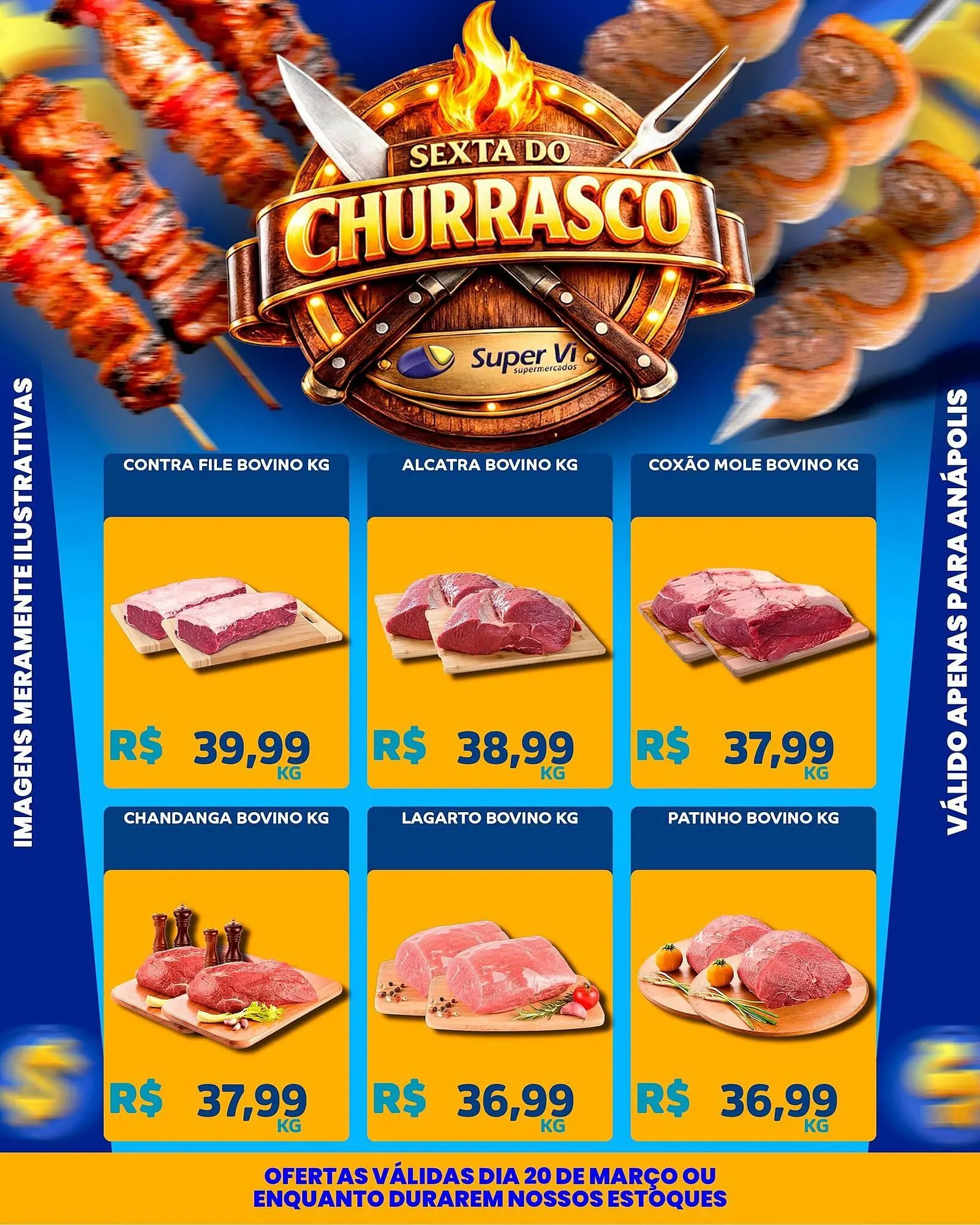 Encarte de Catálogo Super Vi Supermercados 20 de março até 20 de março 2026 - Pagina 1