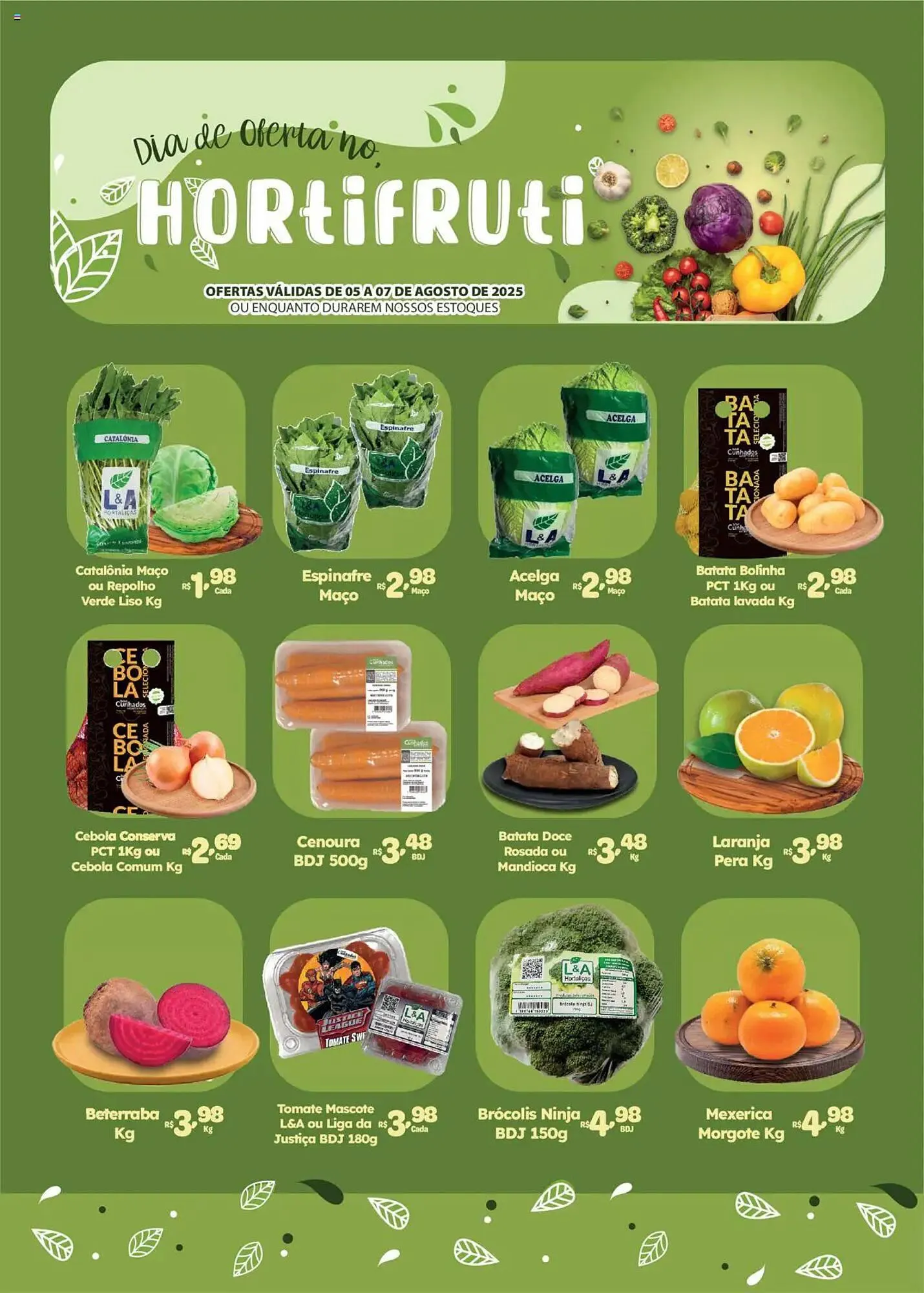 Encarte de Catálogo Comercial Esperança 5 de agosto até 7 de agosto 2025 - Pagina 1