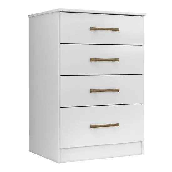 Cômoda Moval Móveis, 4 Gavetas, MDP - MS913