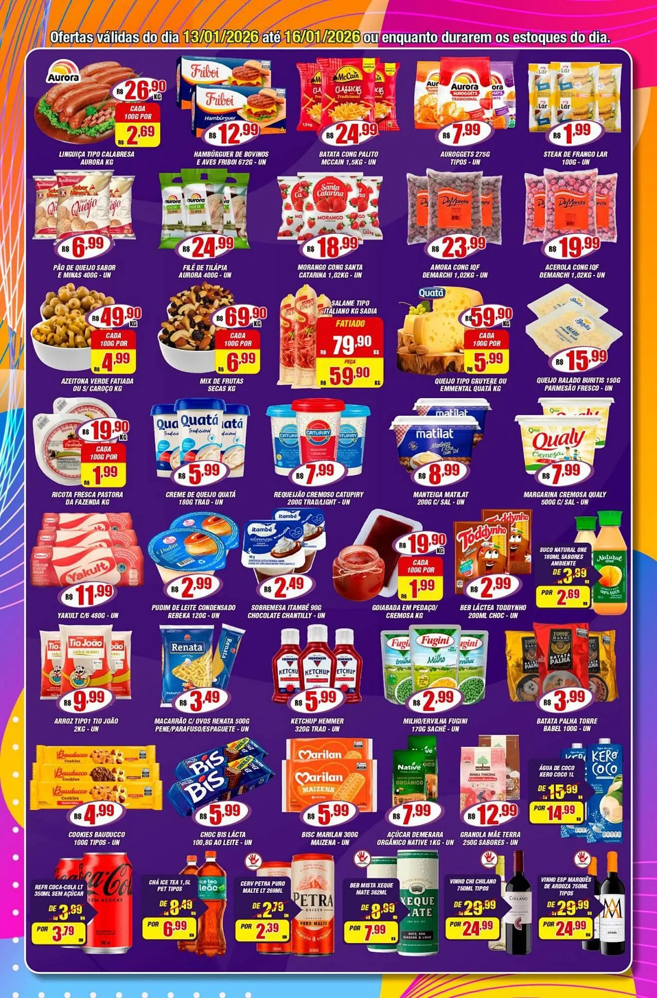 Encarte de Catálogo Violeta Supermercados 12 de janeiro até 16 de janeiro 2026 - Pagina 2