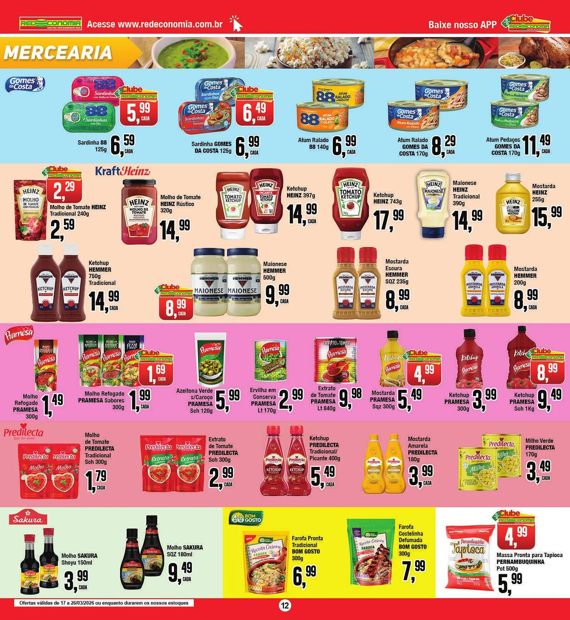 Encarte de Encarte Redeconomia 18 de março até 23 de março 2026 - Pagina 12