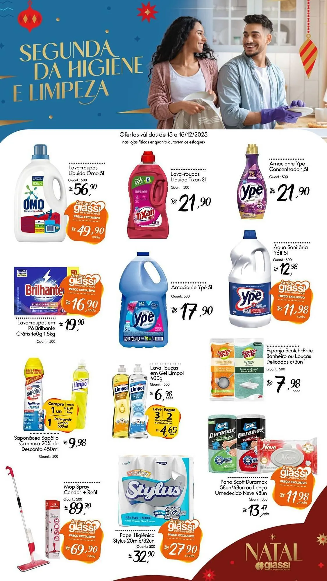 Encarte de Encarte Giassi Supermercados 15 de dezembro até 16 de dezembro 2025 - Pagina 2