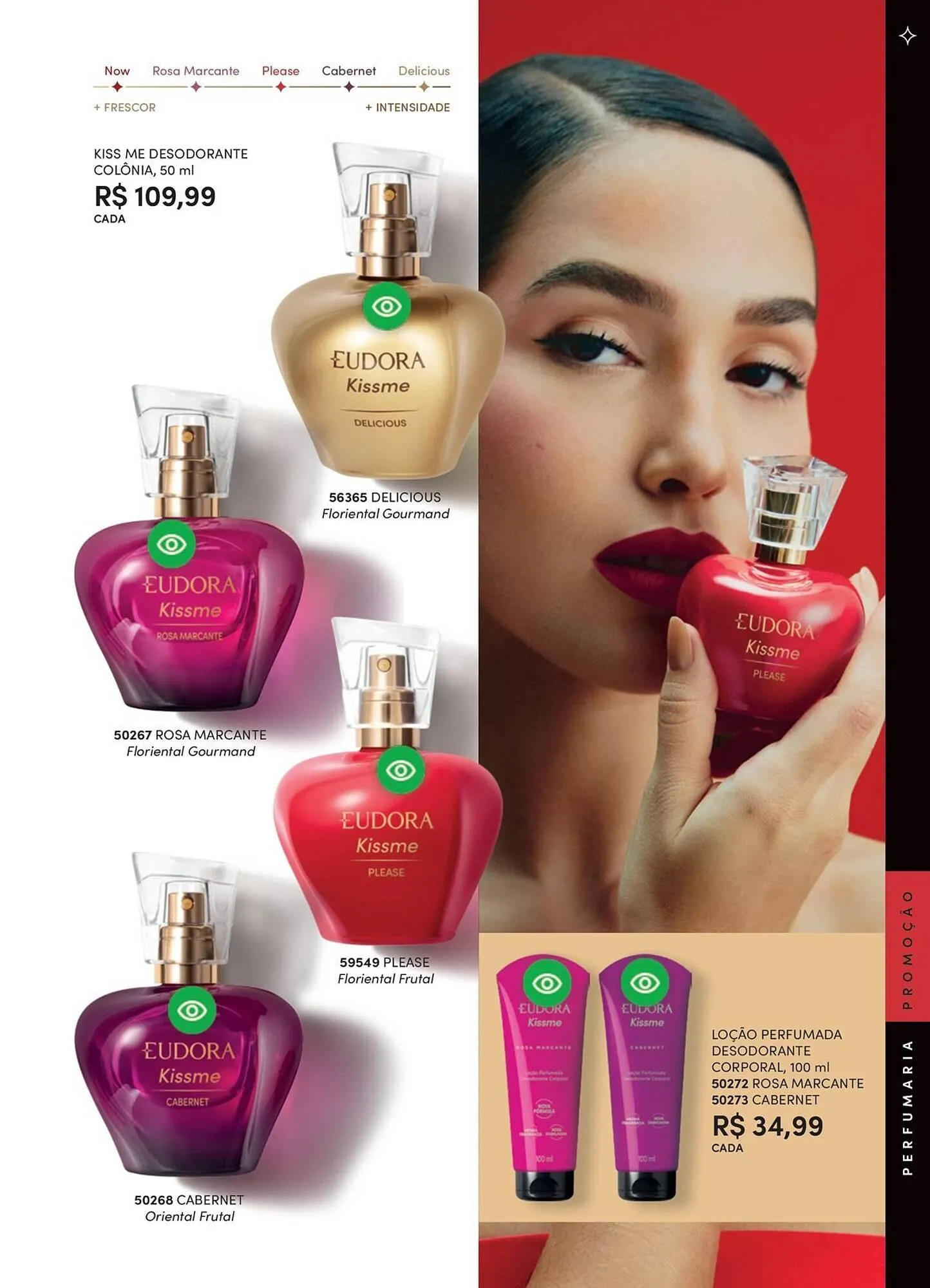 Encarte de Catálogo Eudora 1 de abril até 1 de maio 2026 - Pagina 101