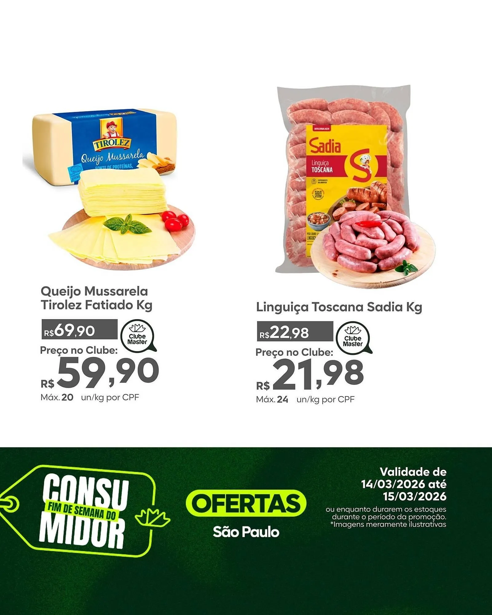 Encarte de Folheto Master Supermercados 14 de março até 15 de março 2026 - Pagina 4