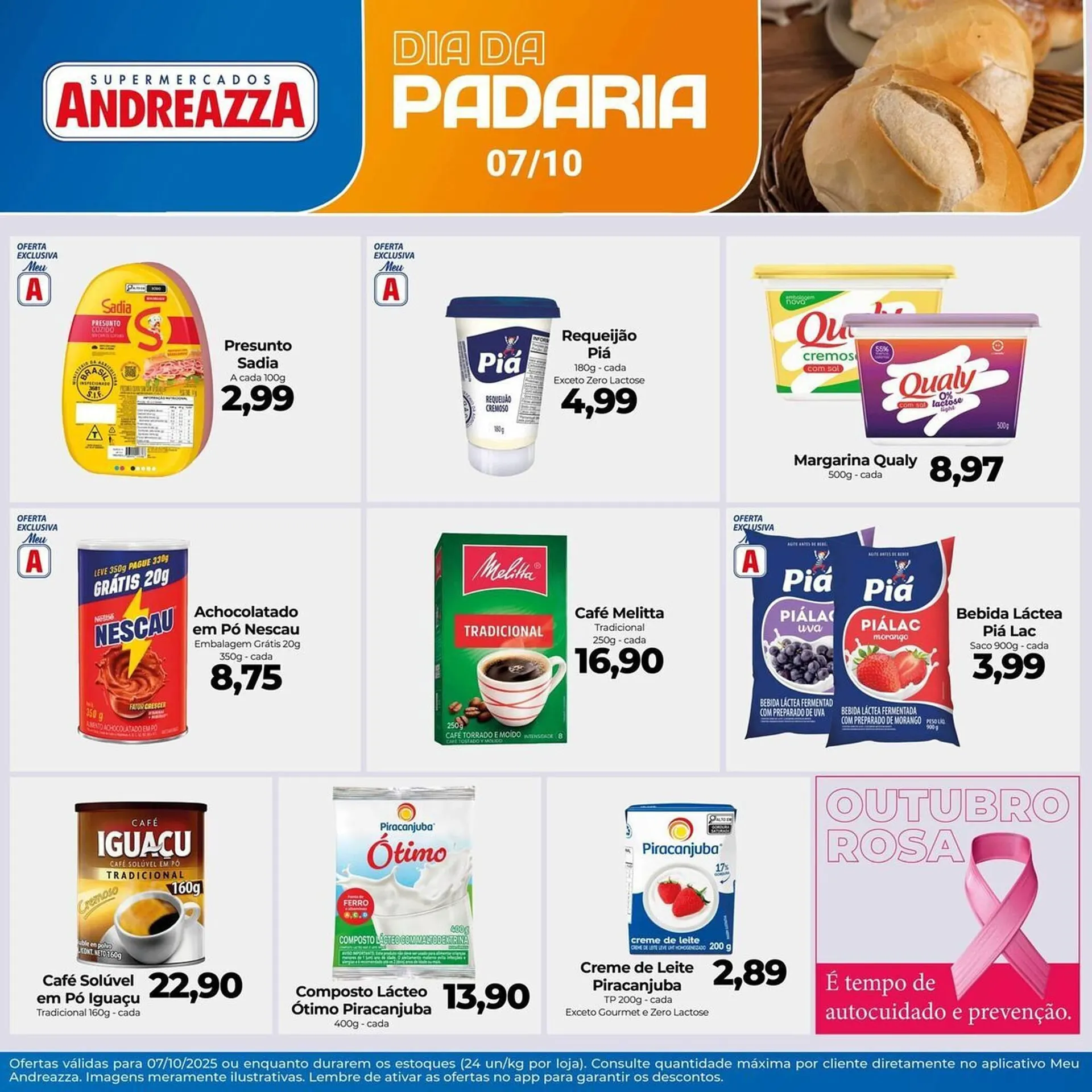 Encarte de Catálogo Supermercados Andreazza 7 de outubro até 12 de outubro 2025 - Pagina 4