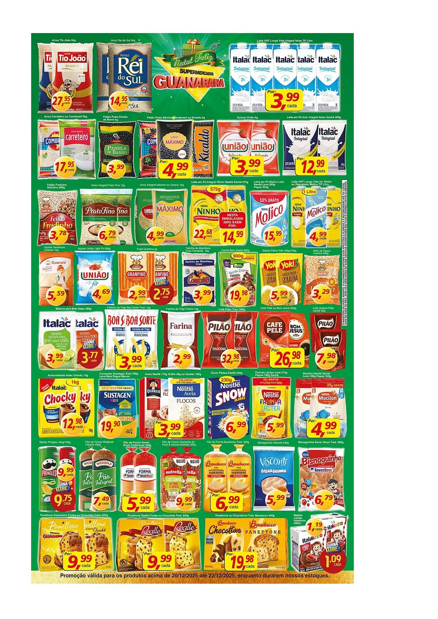 Encarte de Encarte Supermercados Guanabara 20 de dezembro até 22 de dezembro 2025 - Pagina 2
