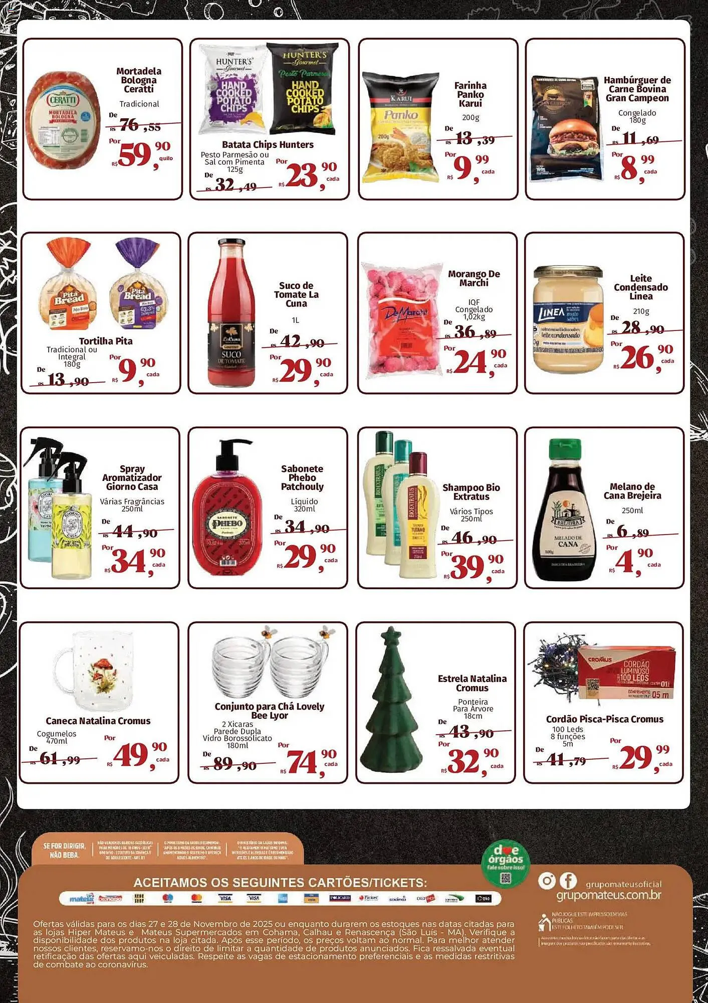 Encarte de Catálogo Supermercados Mateus 27 de novembro até 28 de novembro 2025 - Pagina 4