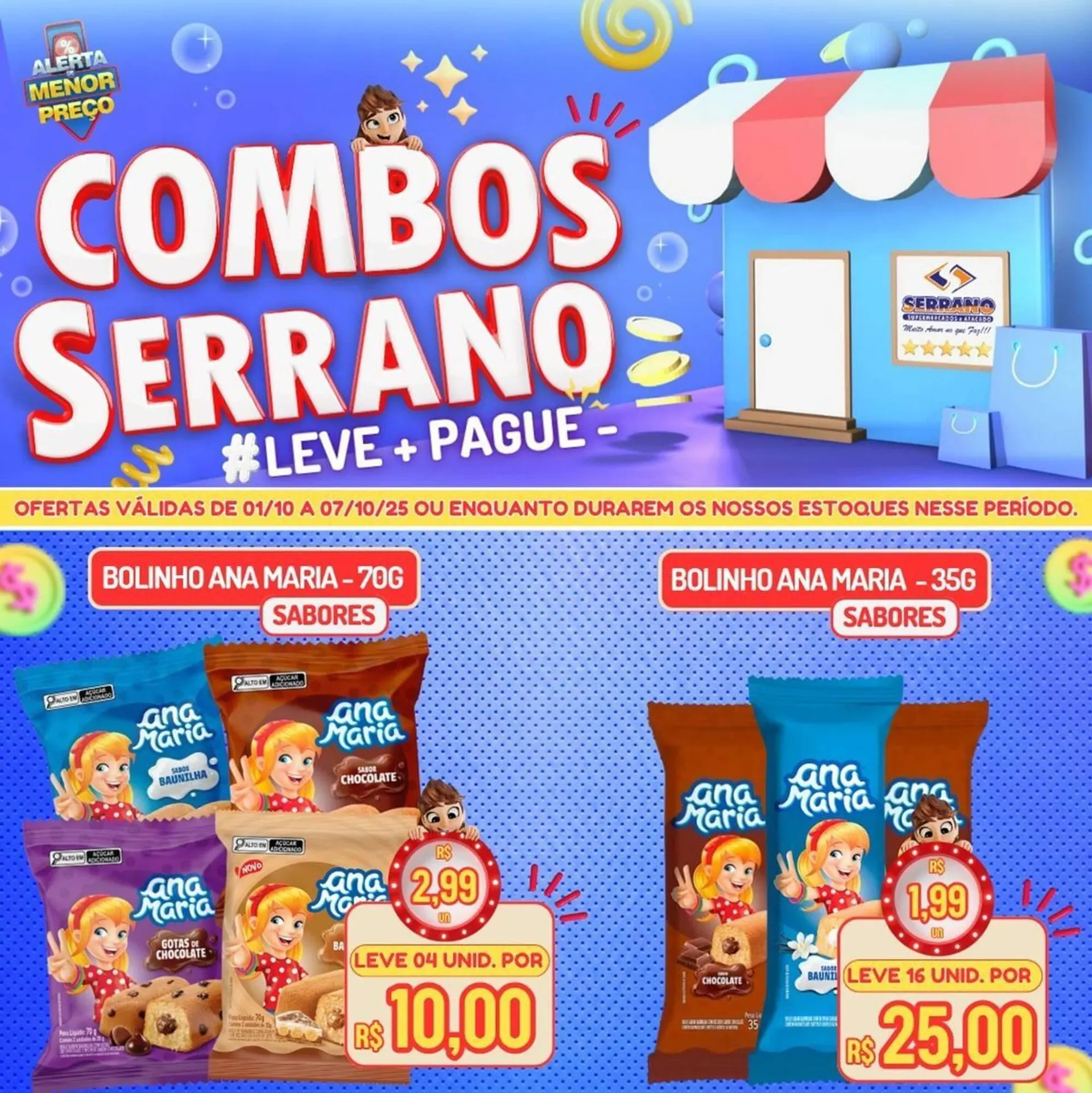 Encarte de Catálogo Serrano Supermercado 3 de outubro até 7 de outubro 2025 - Pagina 4