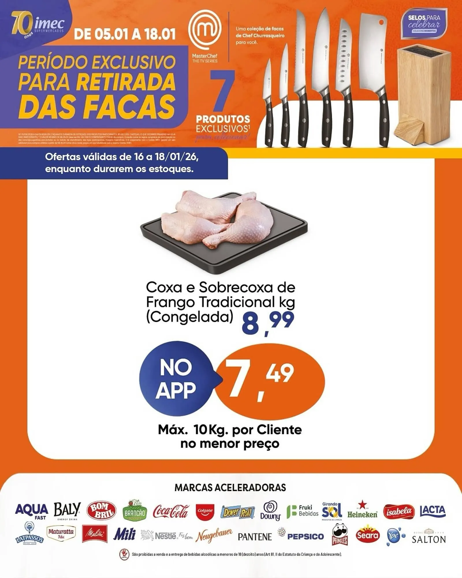 Encarte de Catálogo Imec Supermercados 5 de janeiro até 20 de janeiro 2026 - Pagina 1