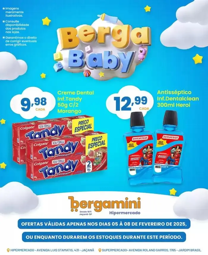 Encarte de Encarte Supermercado Bergamini 5 de fevereiro até 8 de fevereiro 2025 - Pagina 3