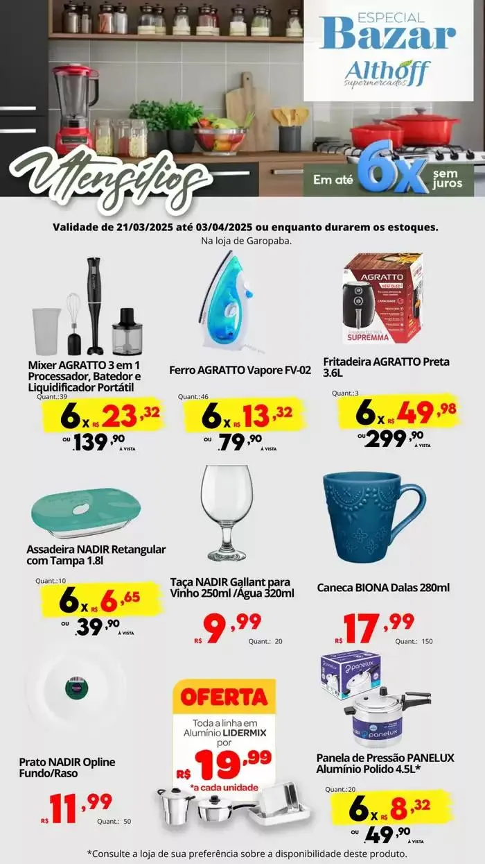 Encarte de Encarte Bazar - F10. 21 de março até 3 de abril 2025 - Pagina 2