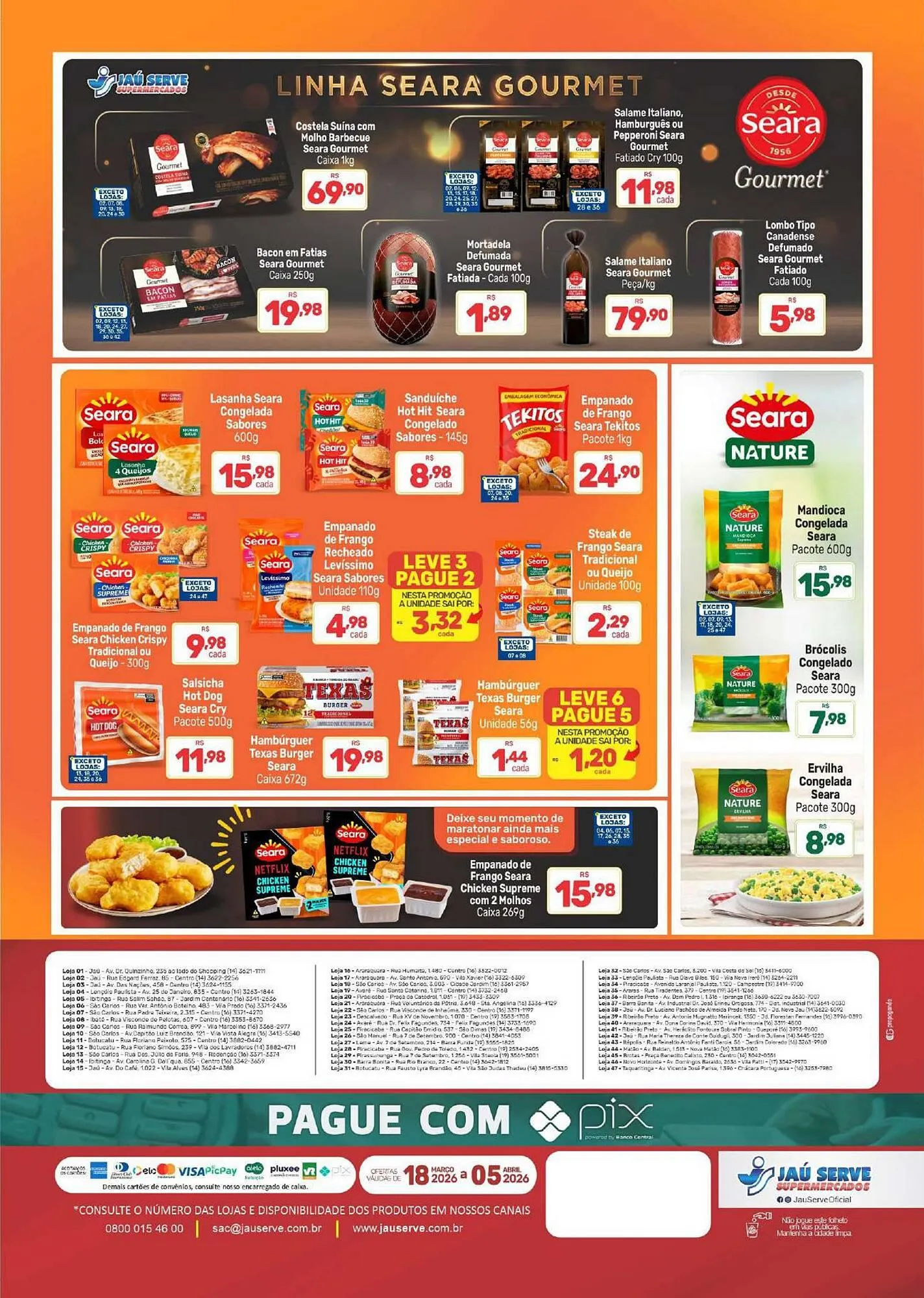 Encarte de Catálogo Supermercados Jau Serve 19 de março até 5 de abril 2026 - Pagina 2