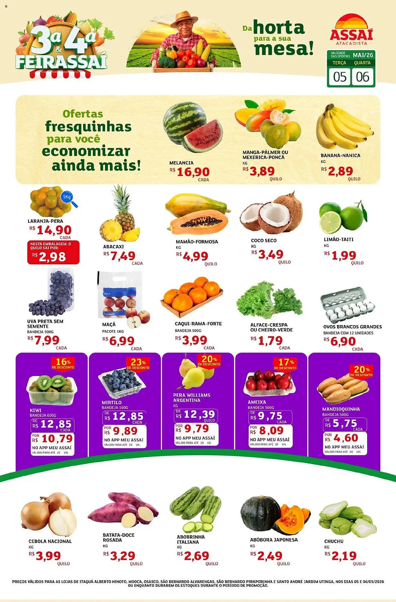Encarte de Encarte Assaí Atacadista 5 de maio até 6 de maio 2026 - Pagina 1