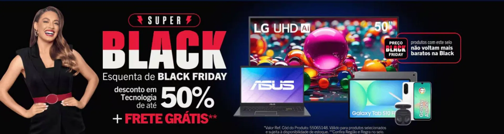 Encarte de Catálogo Casas Bahia 6 de novembro até 29 de novembro 2025 - Pagina 1