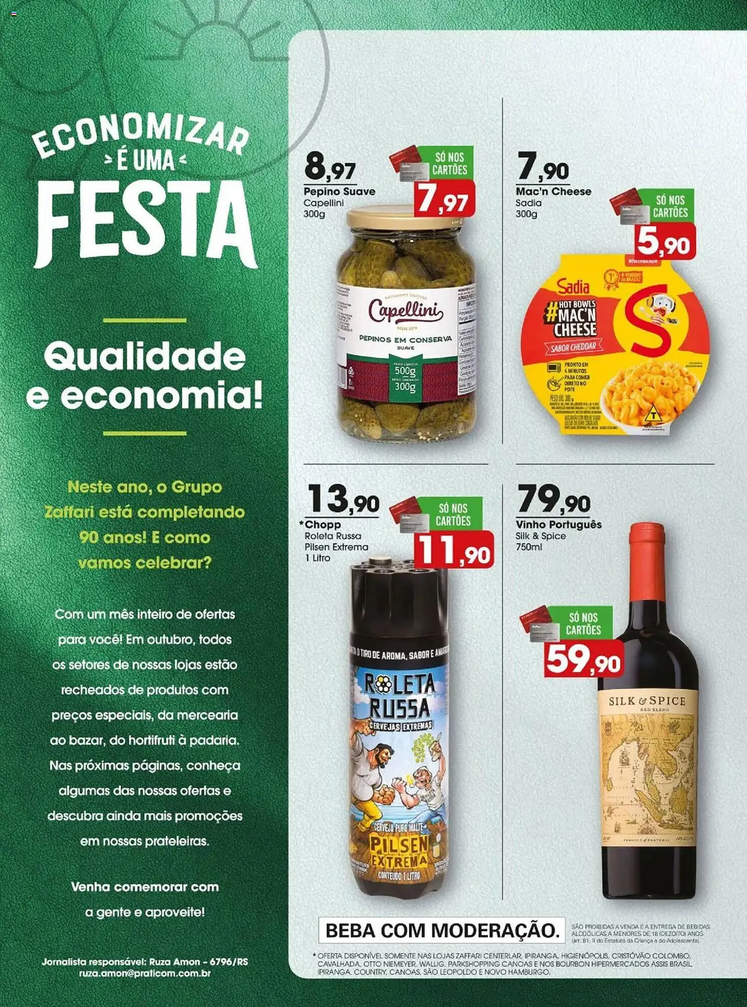 Encarte de Encarte Zaffari 26 de setembro até 5 de outubro 2025 - Pagina 2