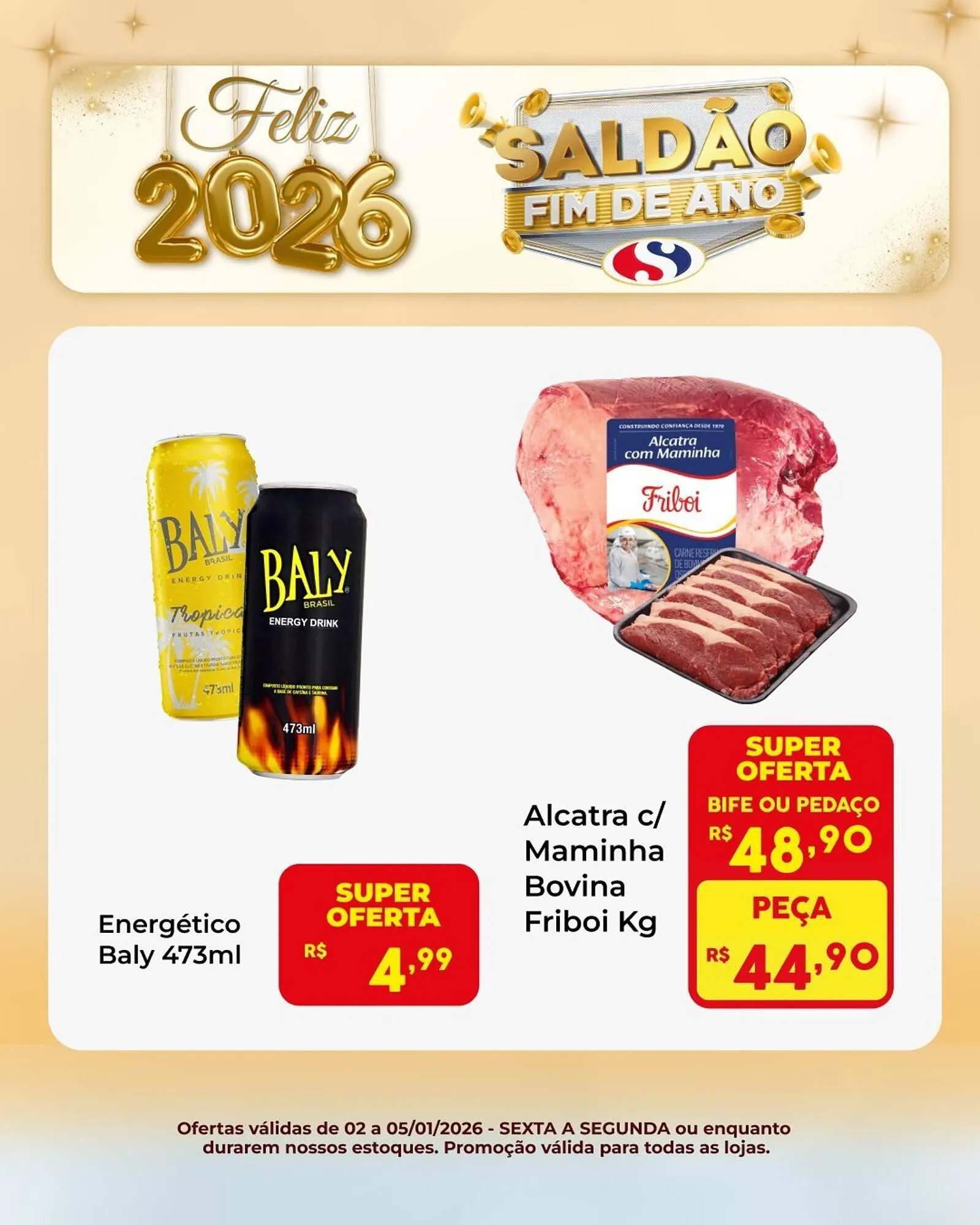 Encarte de Folheto Semar Supermercado 2 de janeiro até 5 de janeiro 2026 - Pagina 2