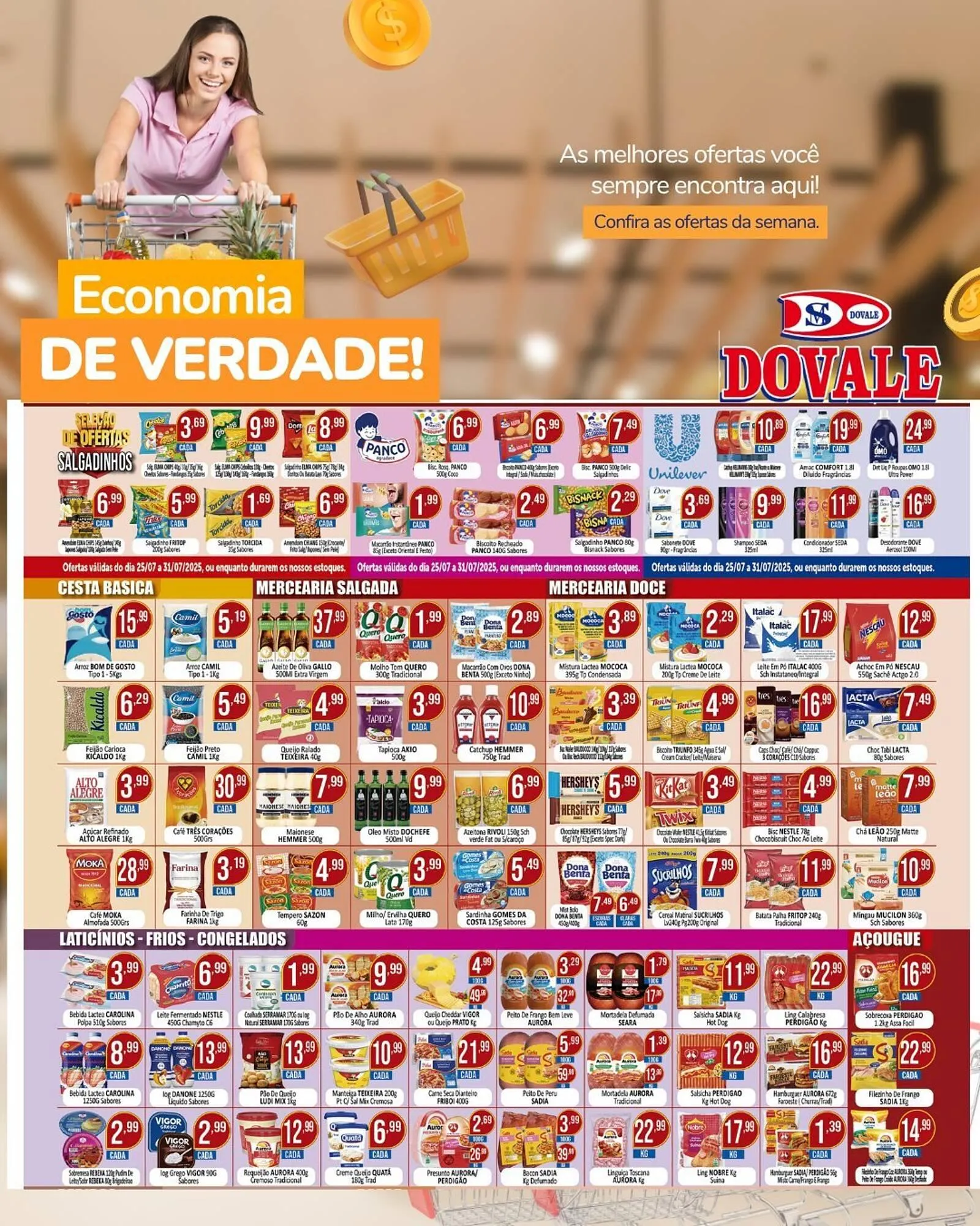 Encarte de Catálogo Dovale 25 de julho até 29 de julho 2025 - Pagina 3
