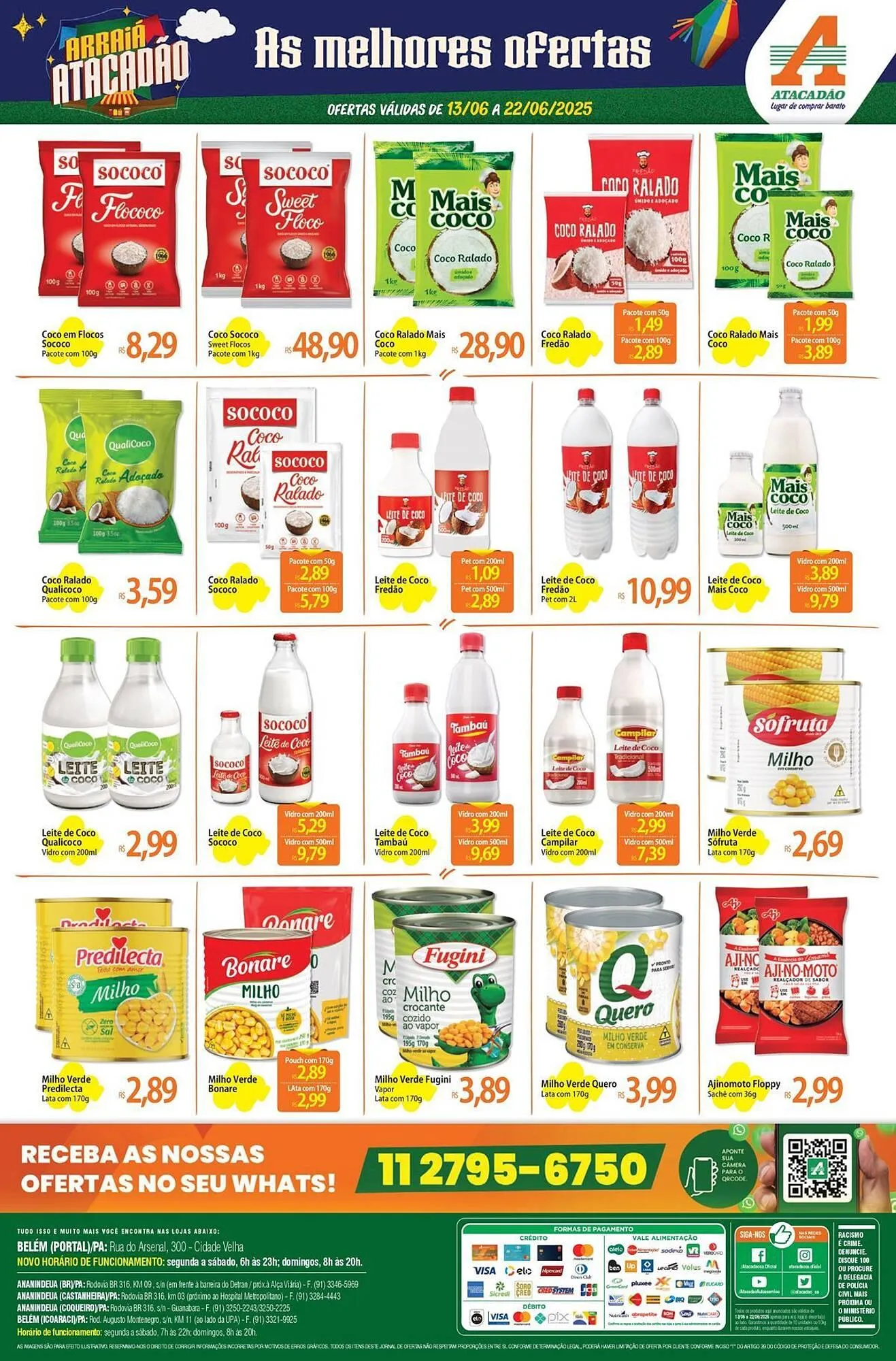 Encarte de Catálogo Atacadão 16 de junho até 22 de junho 2025 - Pagina 2