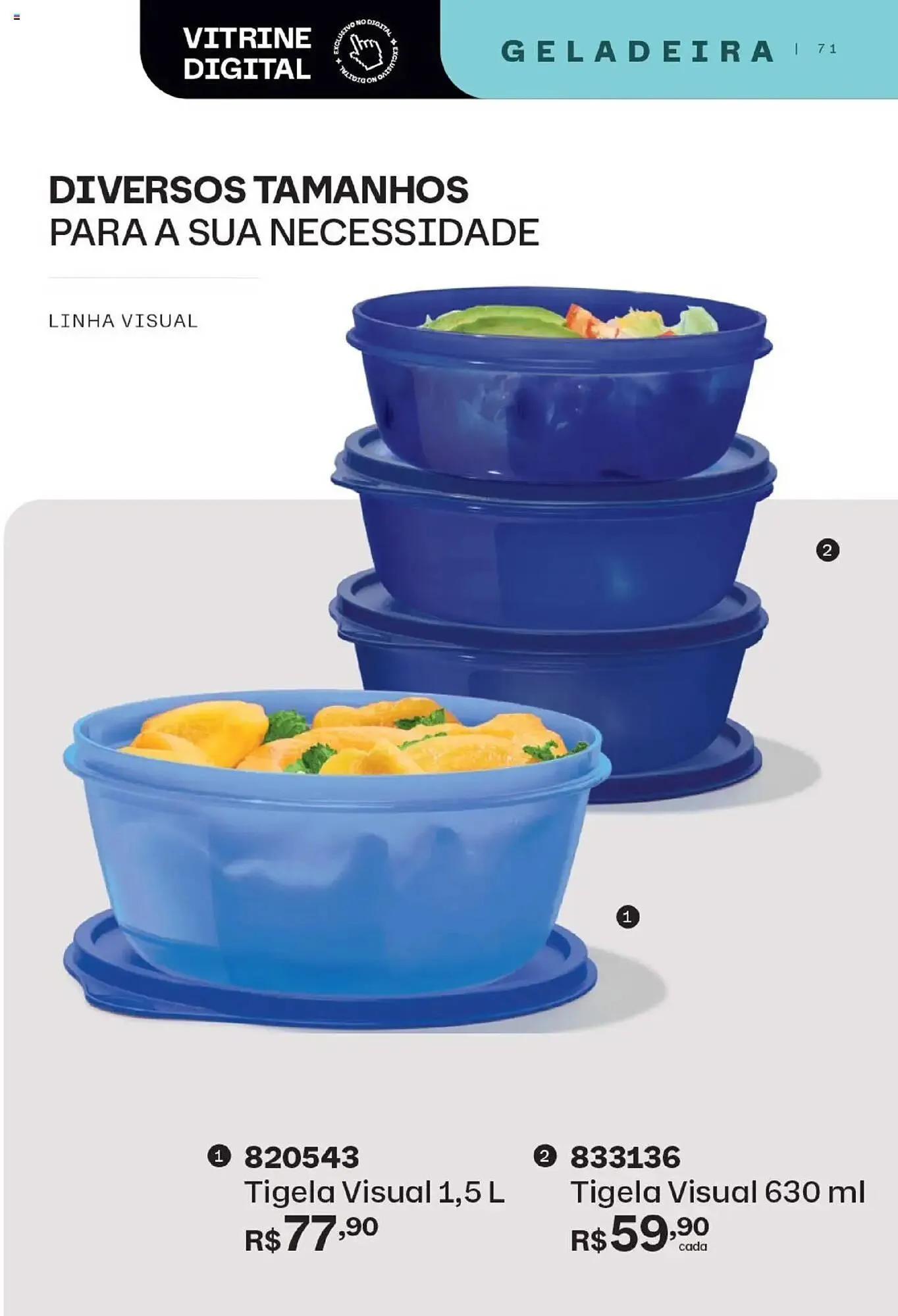 Encarte de Catálogo Tupperware 1 de setembro até 1 de outubro 2025 - Pagina 71