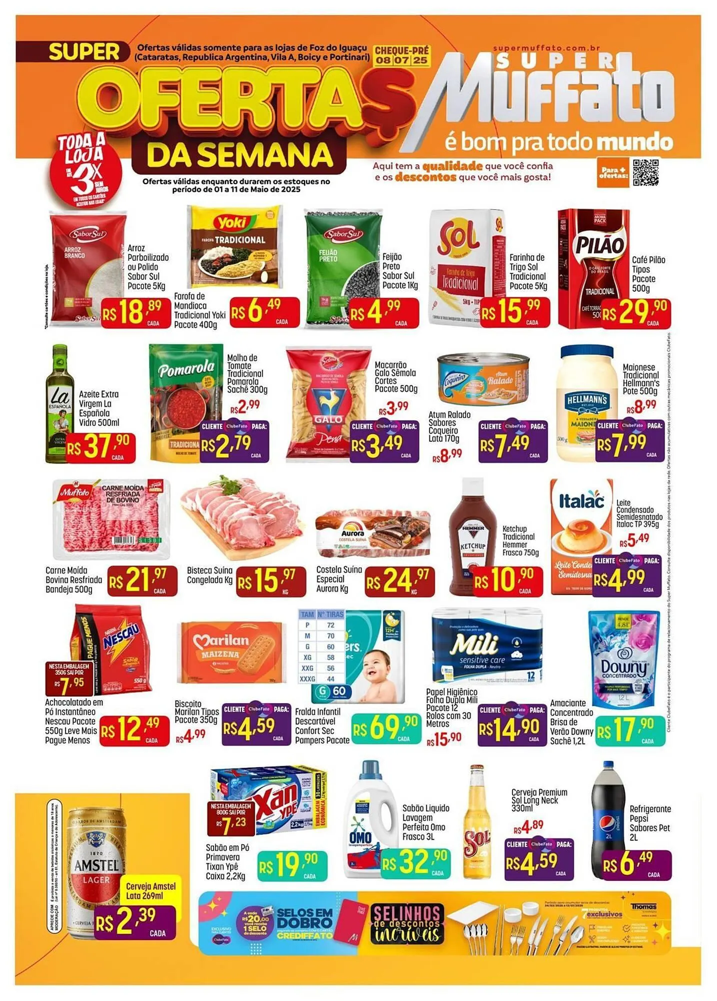 Encarte de Catálogo Muffato 4 de maio até 11 de maio 2025 - Pagina 1
