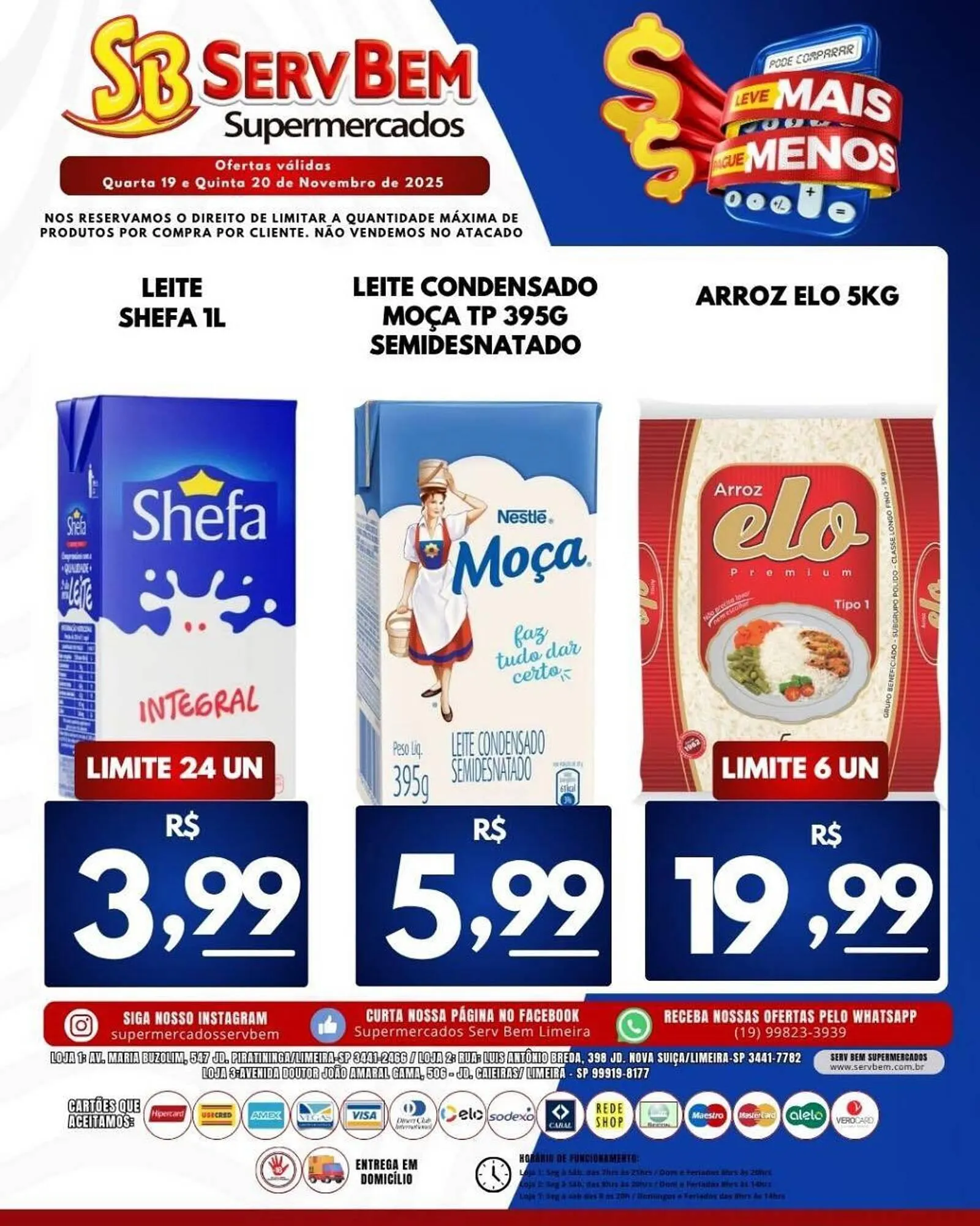 Encarte de Catálogo ServBem 19 de novembro até 20 de novembro 2025 - Pagina 1