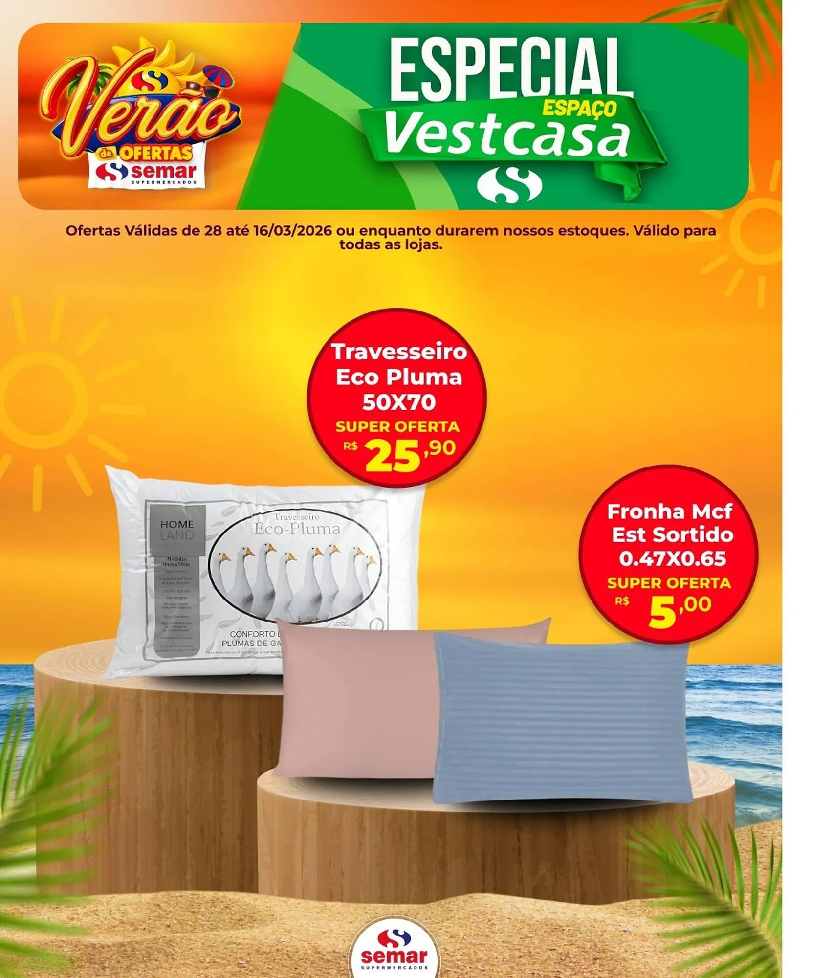 Encarte de Folheto Semar Supermercado 9 de março até 16 de março 2026 - Pagina 5