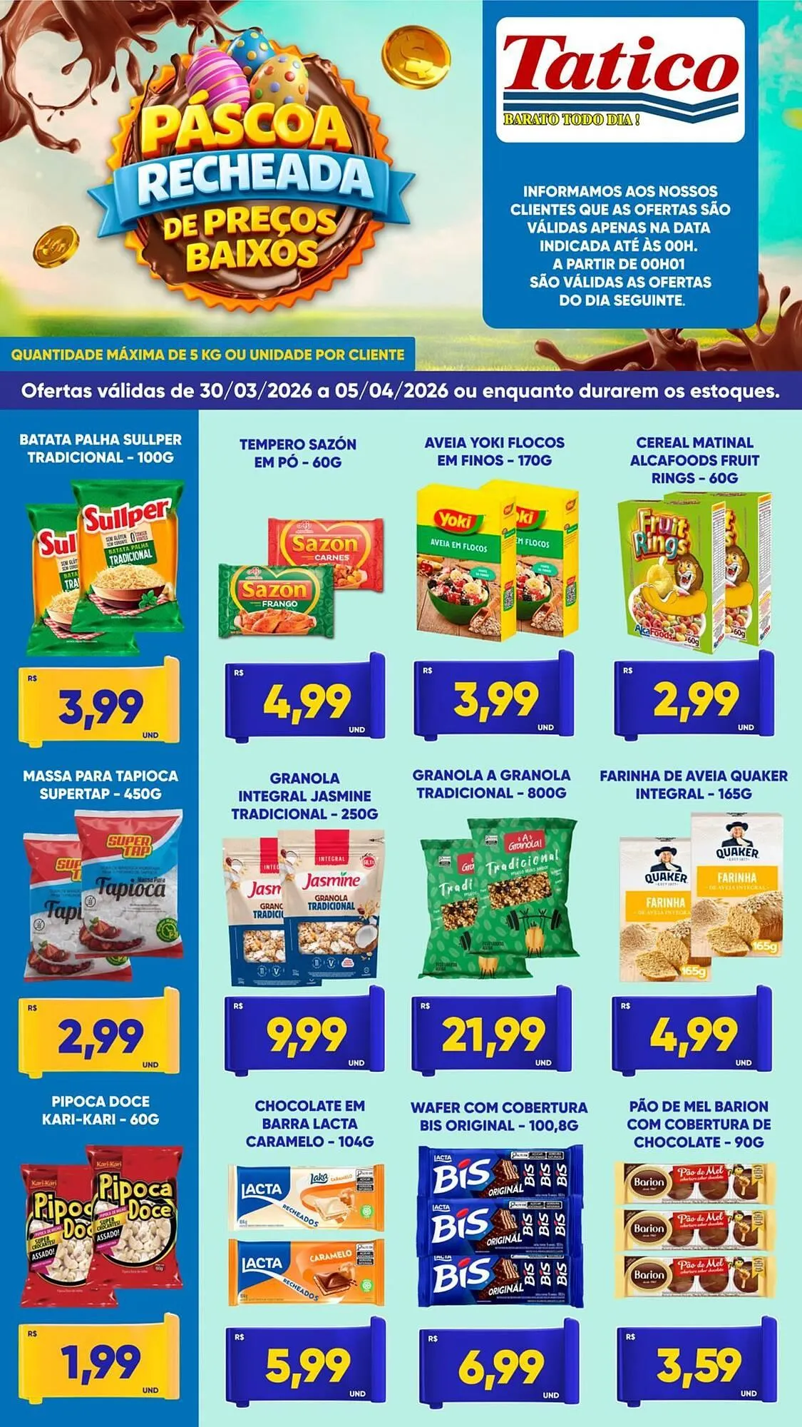 Encarte de Tabloide Tatico 30 de março até 5 de abril 2026 - Pagina 5