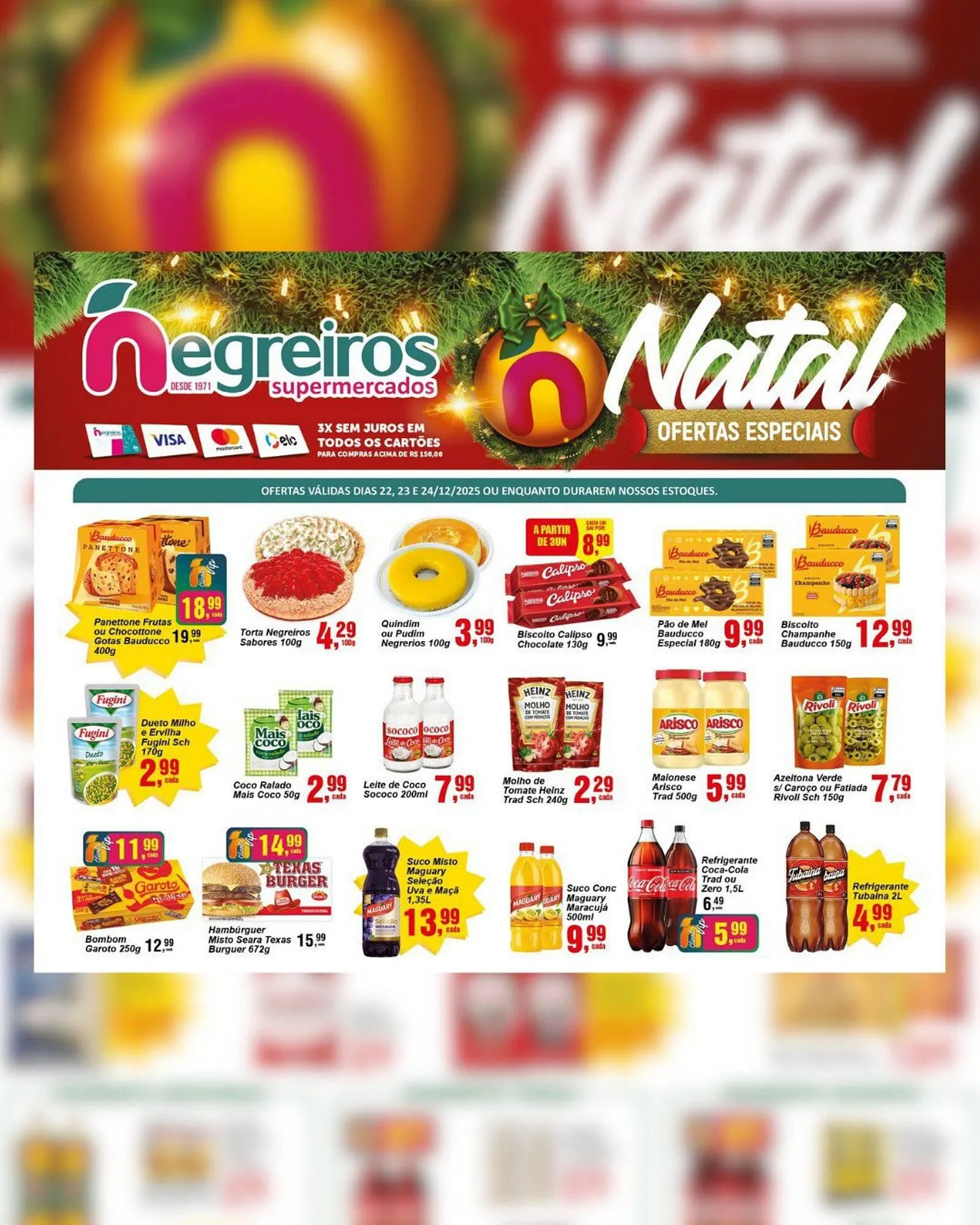Encarte de Folheto Negreiros 22 de dezembro até 24 de dezembro 2025 - Pagina 3