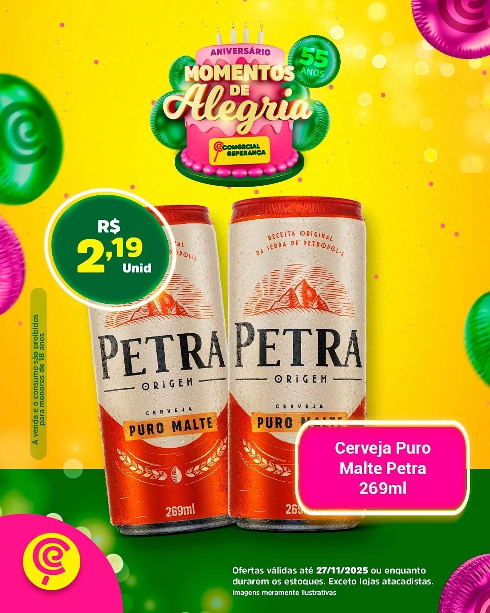 Encarte de Folheto Comercial Esperança 22 de novembro até 27 de novembro 2025 - Pagina 1