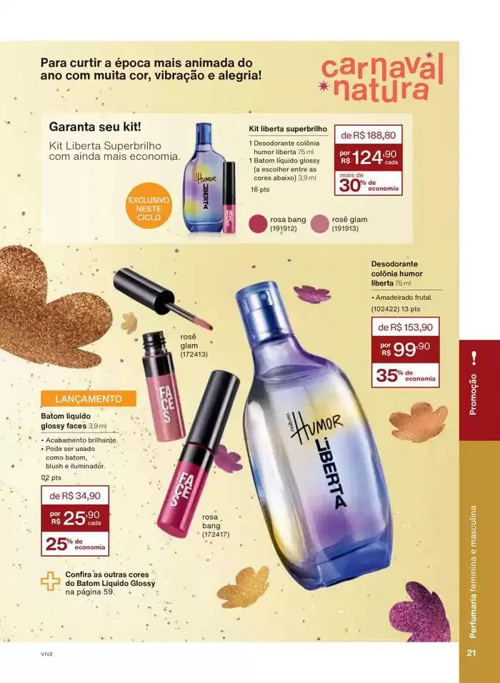 Encarte de Revista Natura Ciclo 3 31 de janeiro até 15 de março 2025 - Pagina 21