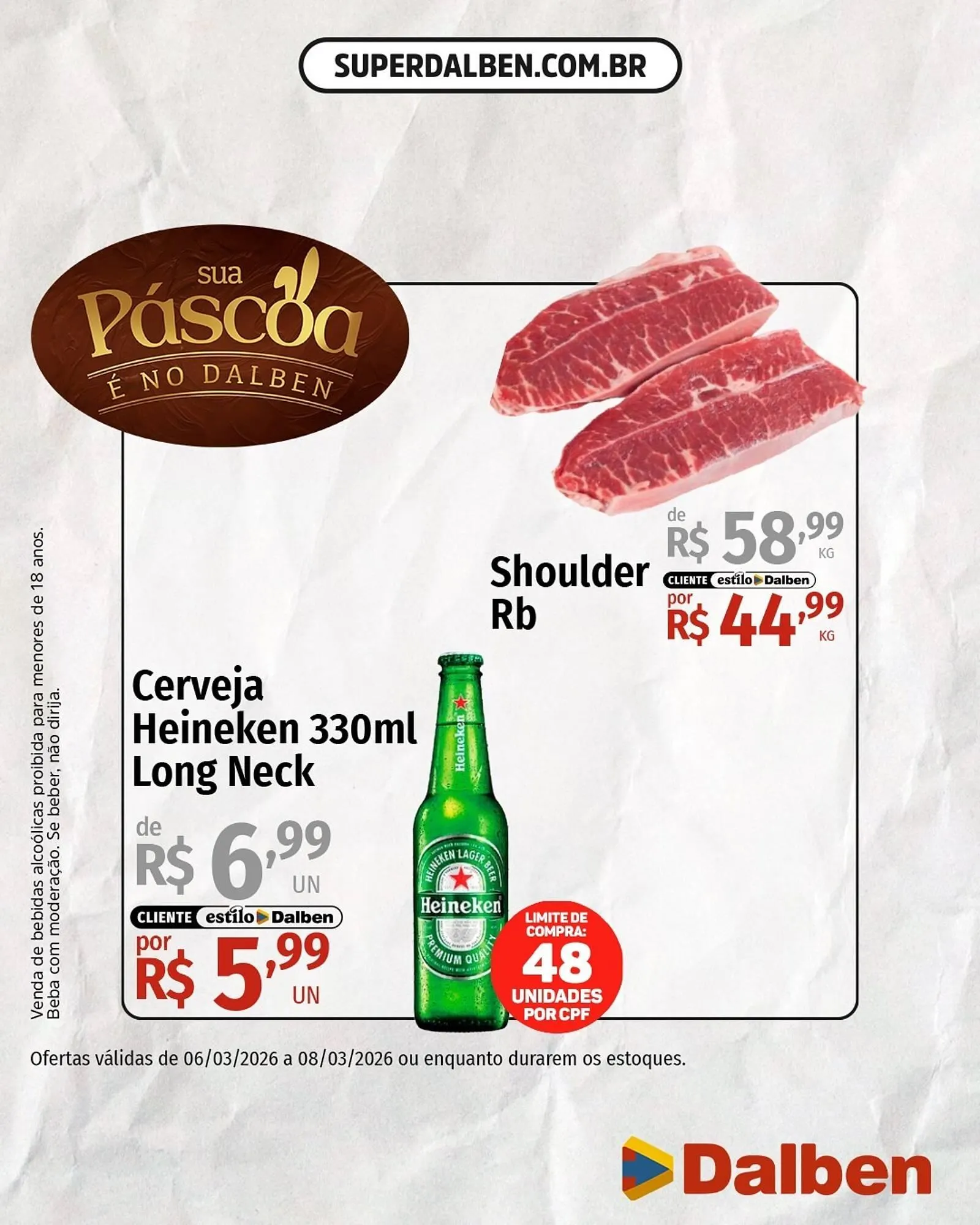 Encarte de Catálogo Supermercado Dalben 6 de março até 8 de março 2026 - Pagina 3