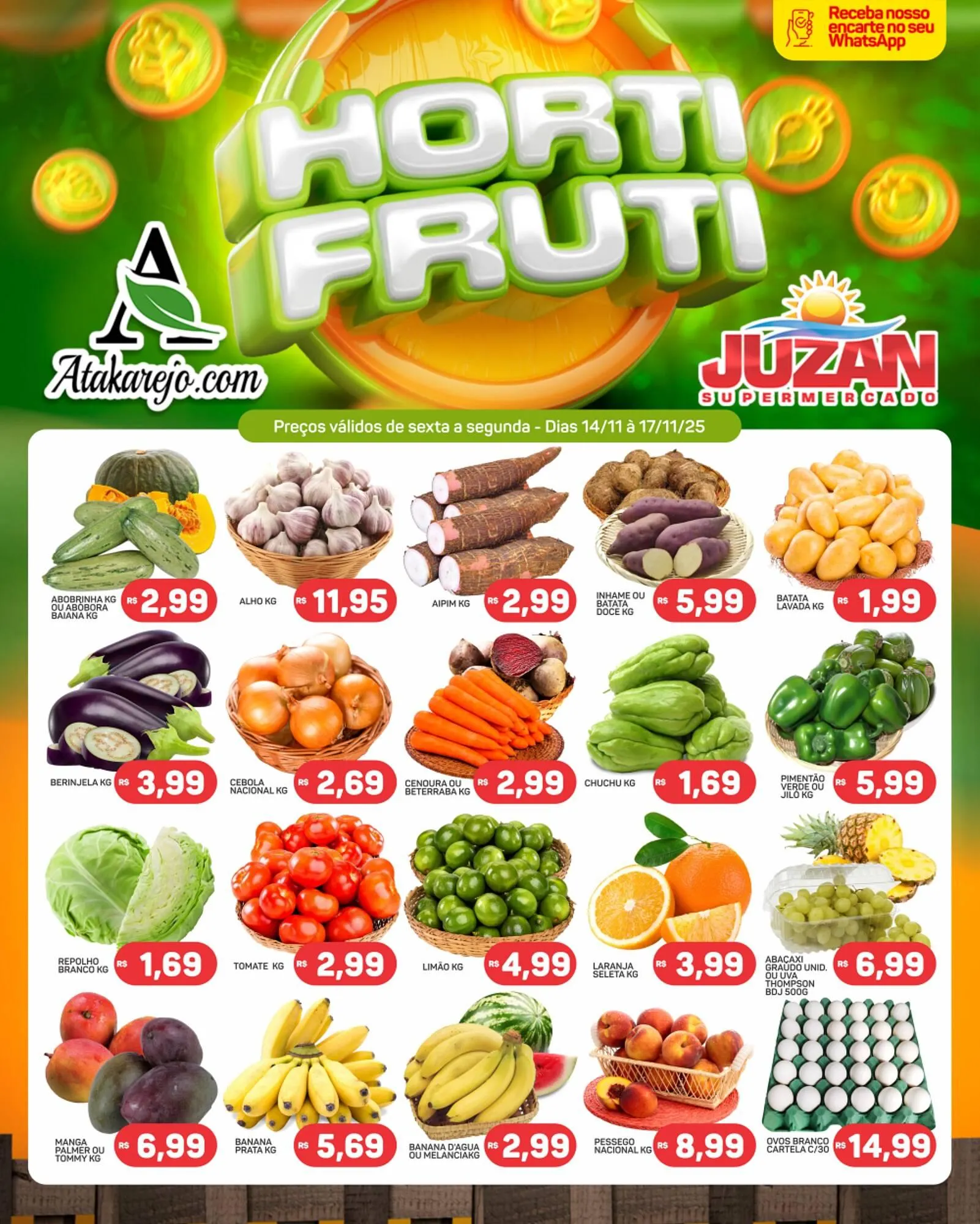 Encarte de Encarte Juzan 14 de novembro até 17 de novembro 2025 - Pagina 1