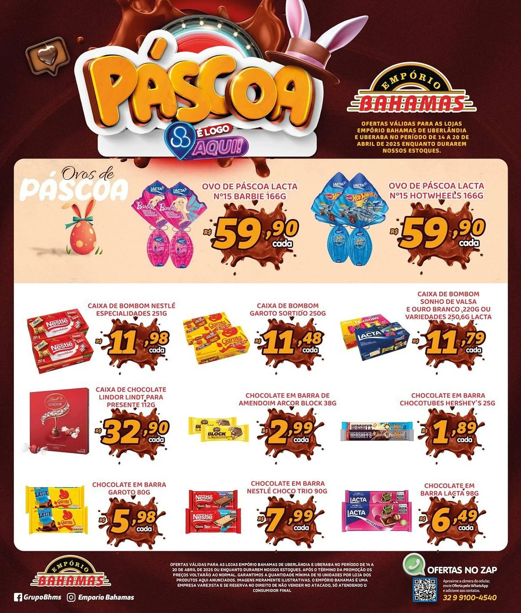 Encarte de Catálogo Empório Bahamas 14 de abril até 20 de abril 2025 - Pagina 1