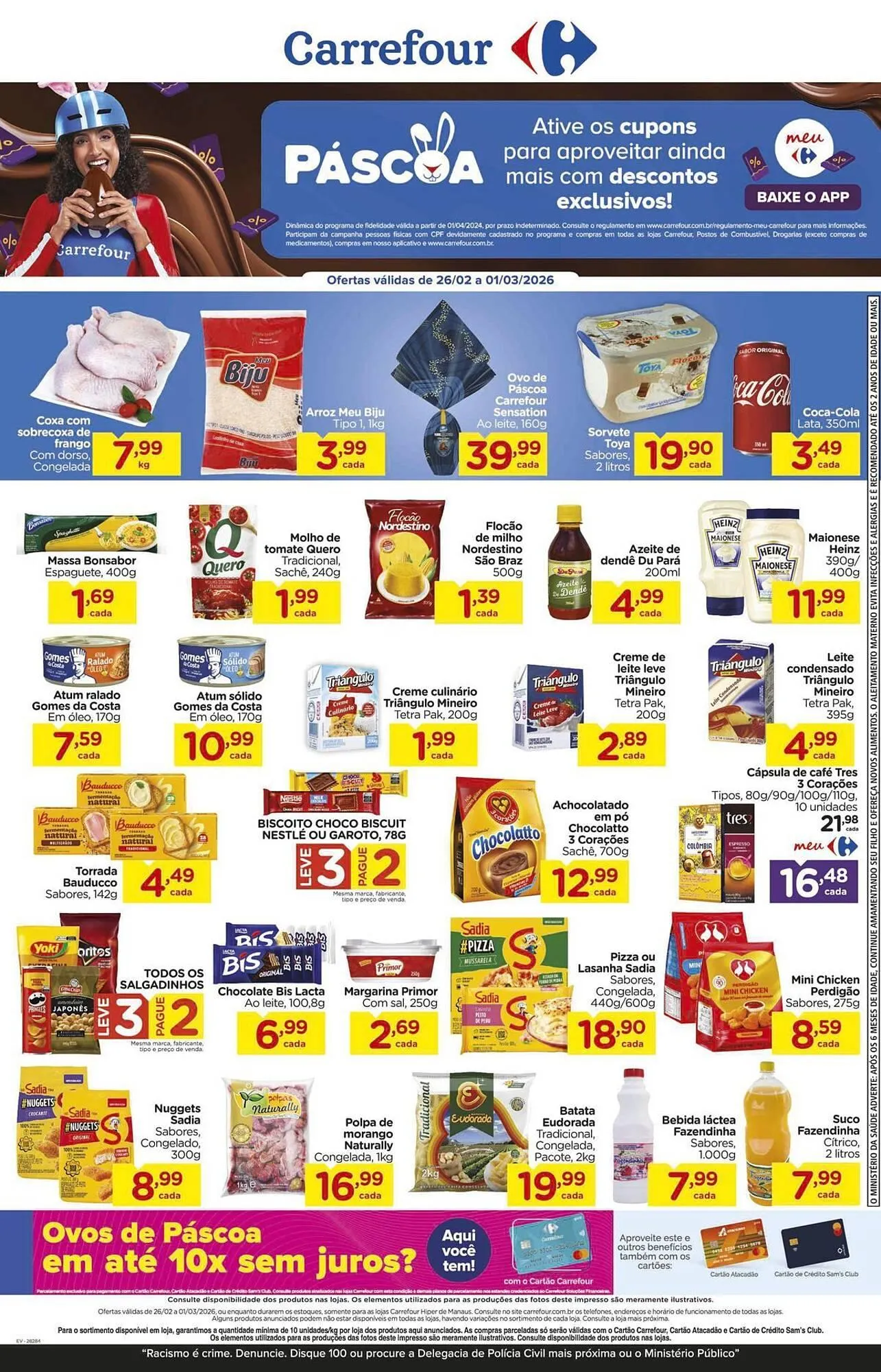 Encarte de Folheto Carrefour 26 de fevereiro até 1 de março 2026 - Pagina 1